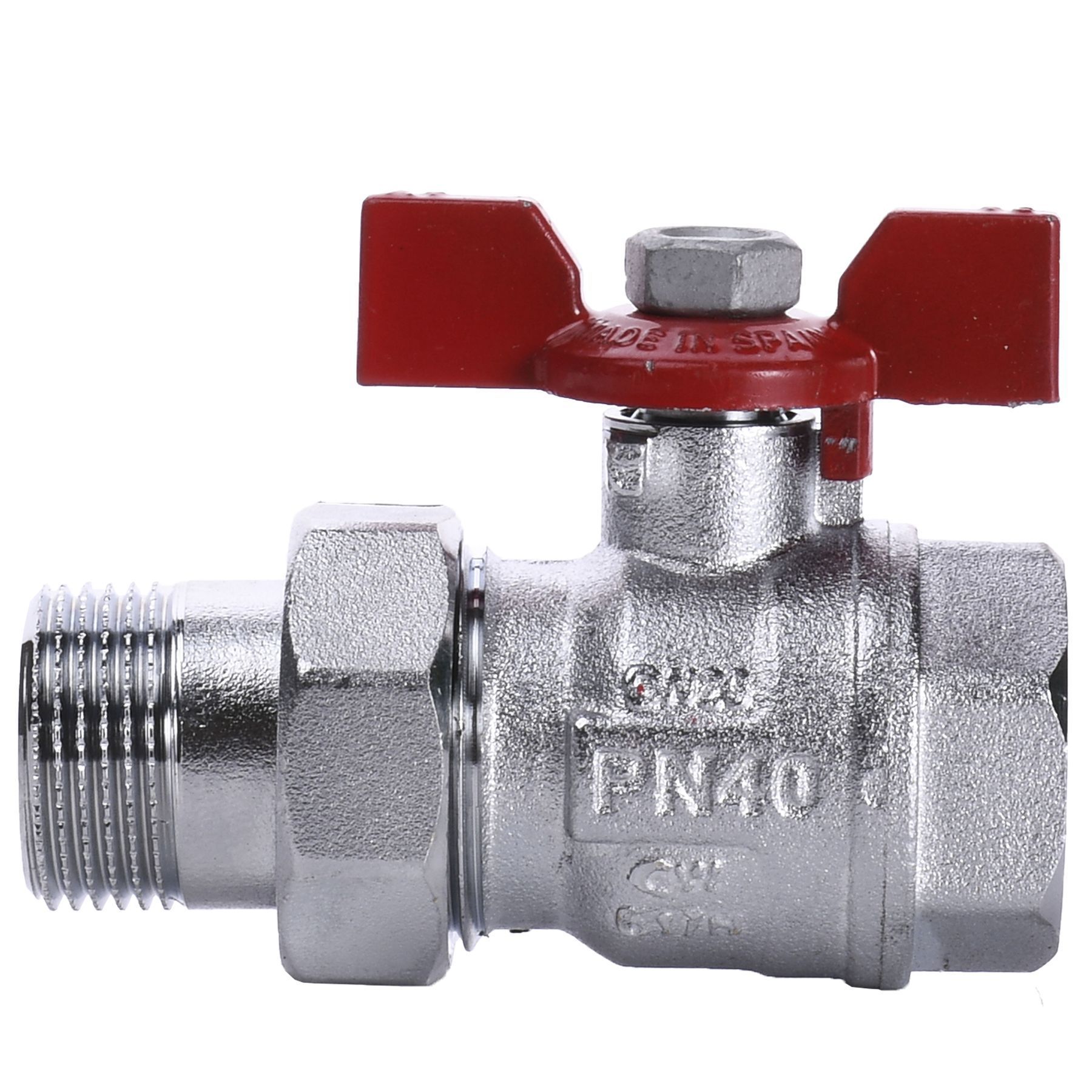 Кран кульовий ARCO     3/4″ SENA 154104 прямий з американкою (754104)