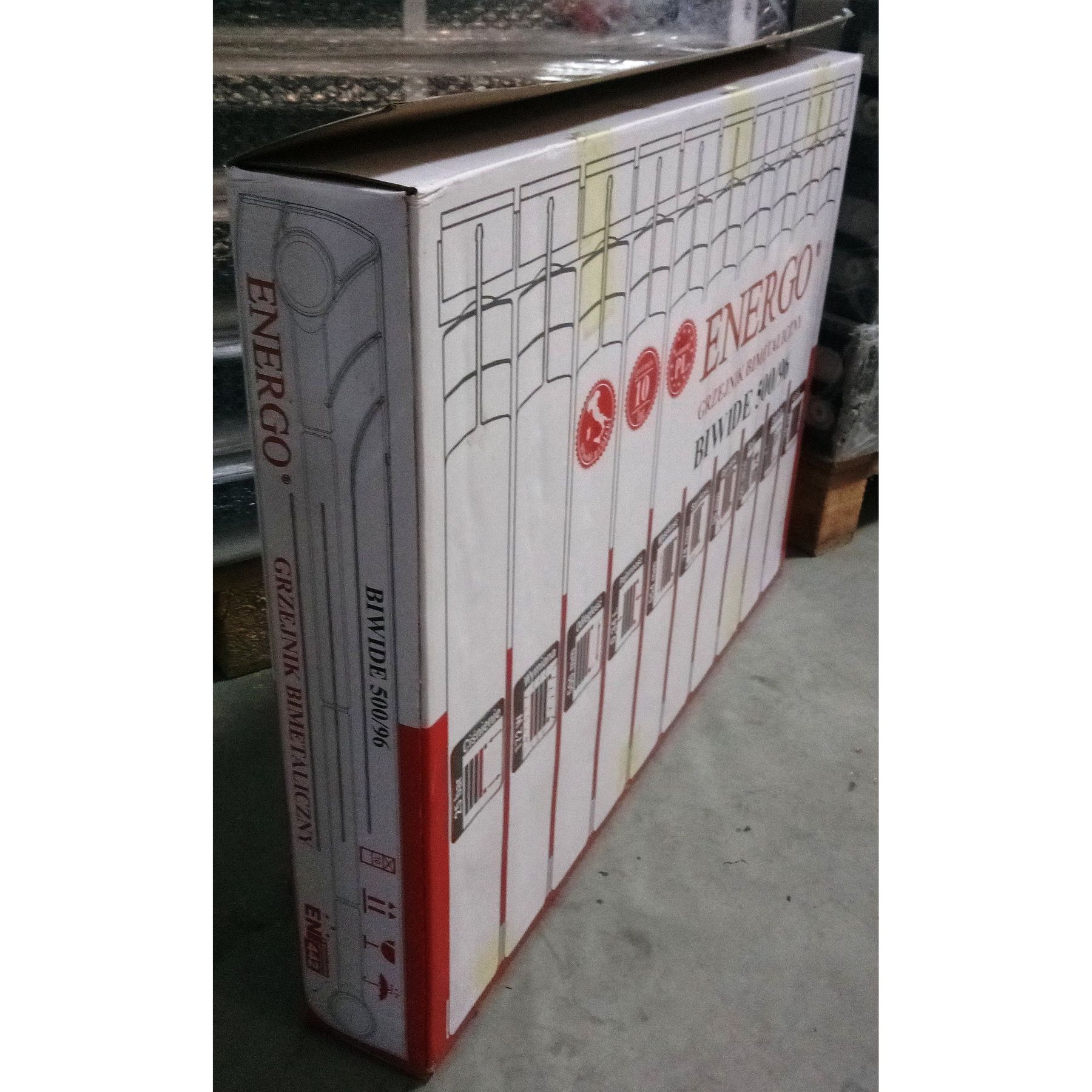 Радіатор біметалевий секційний 500/96 BIWIDE ENERGO