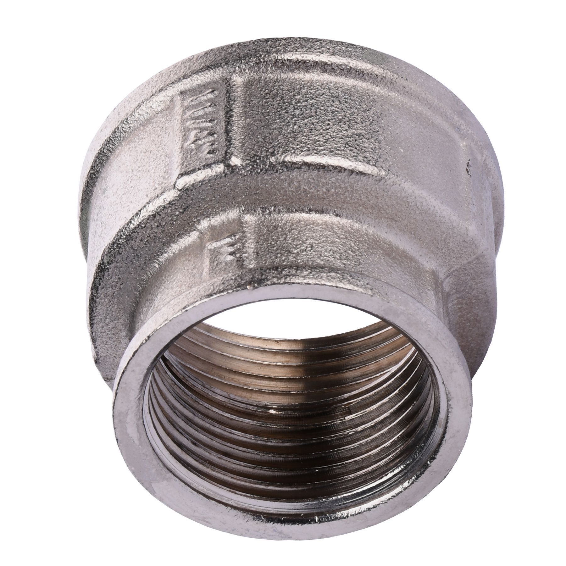 Муфта редукційна нікельована  1 1/4″ВР х  1″ВР штампована Ni 08761.4