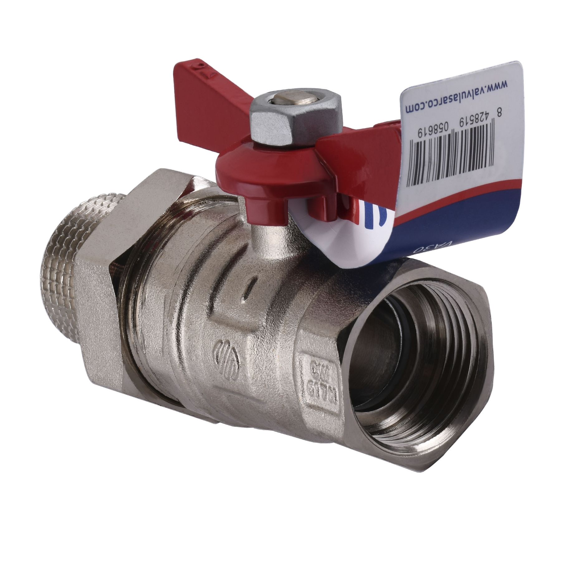 Кран кульовий ARCO    1″ SENA 154105 прямий з американкою (754105)