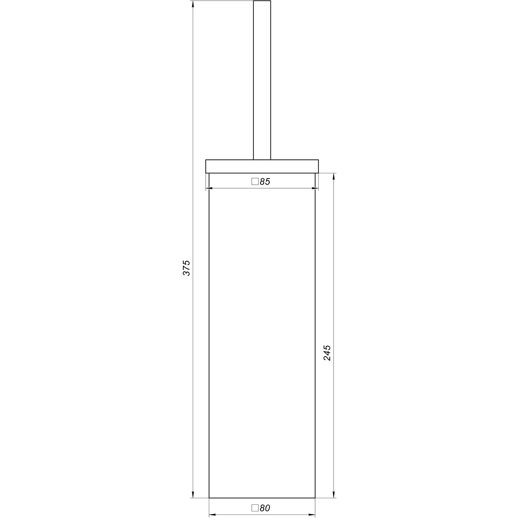 Йоржик Підлоговий Globus Lux SQ 9429B SUS304