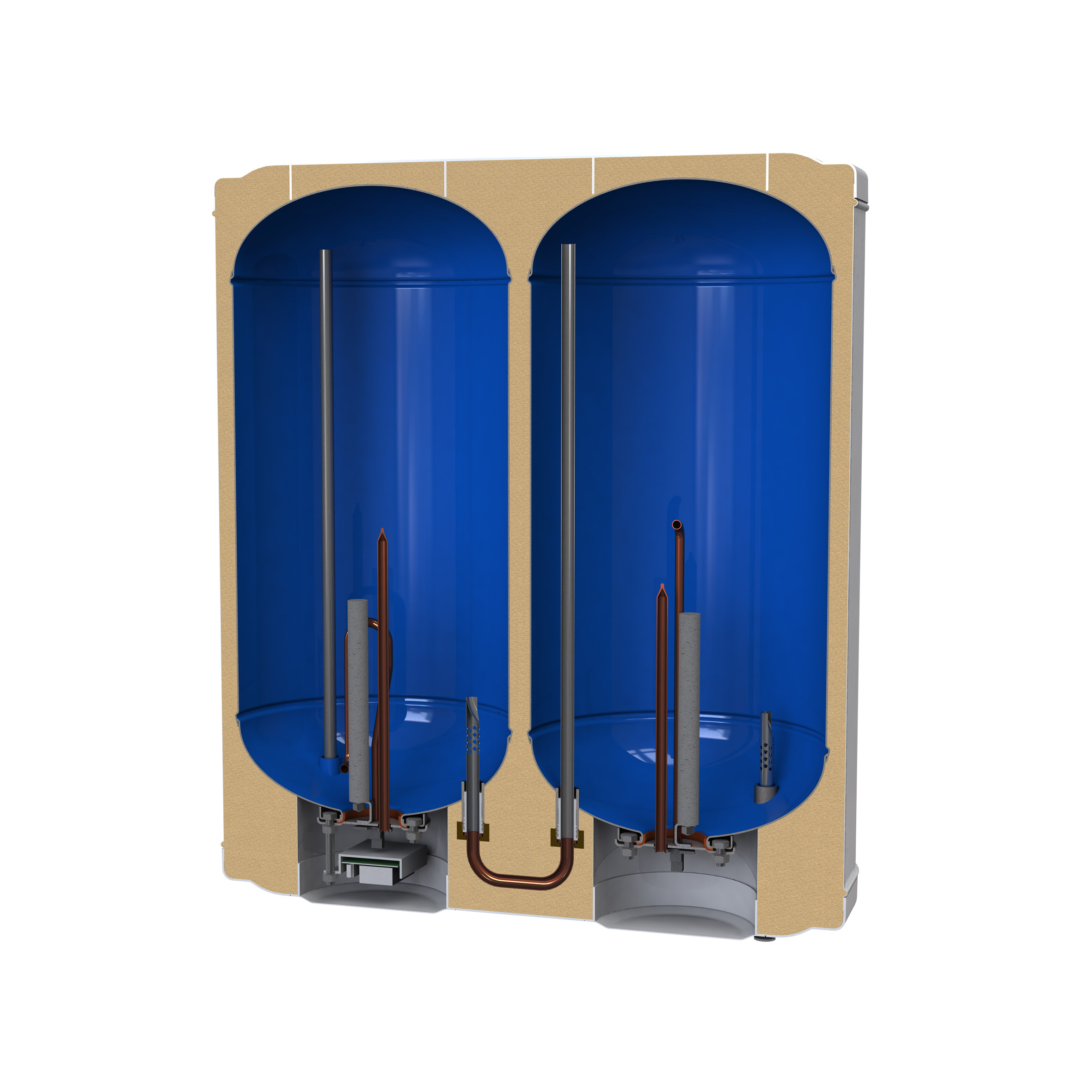 Водонагрівач LEOV LV Flat ER  50 l плоский (50L Flat ER)