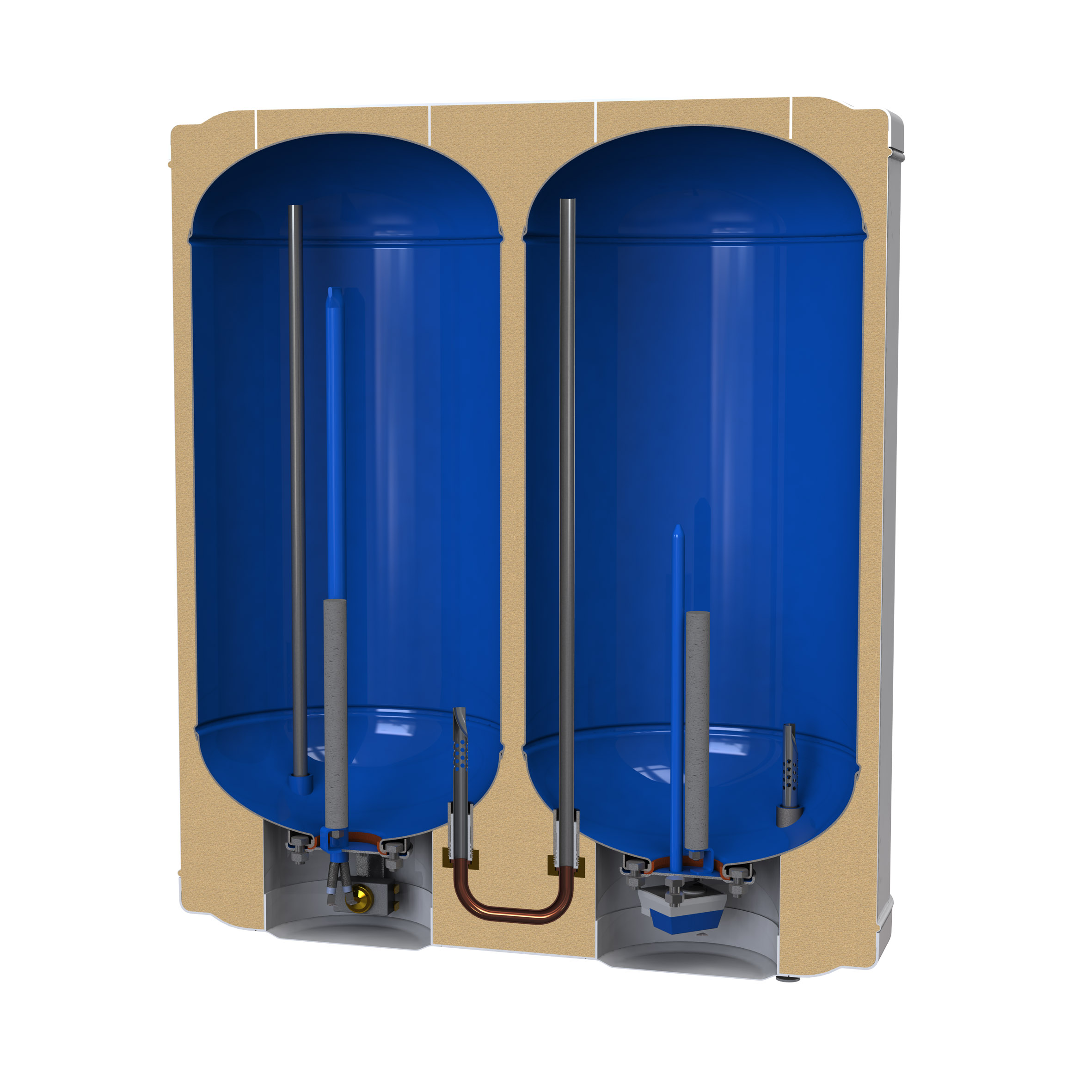 Водонагрівач LEOV LV Flat MR Dry  50 l плоский сухий тен (50L Flat MR D)