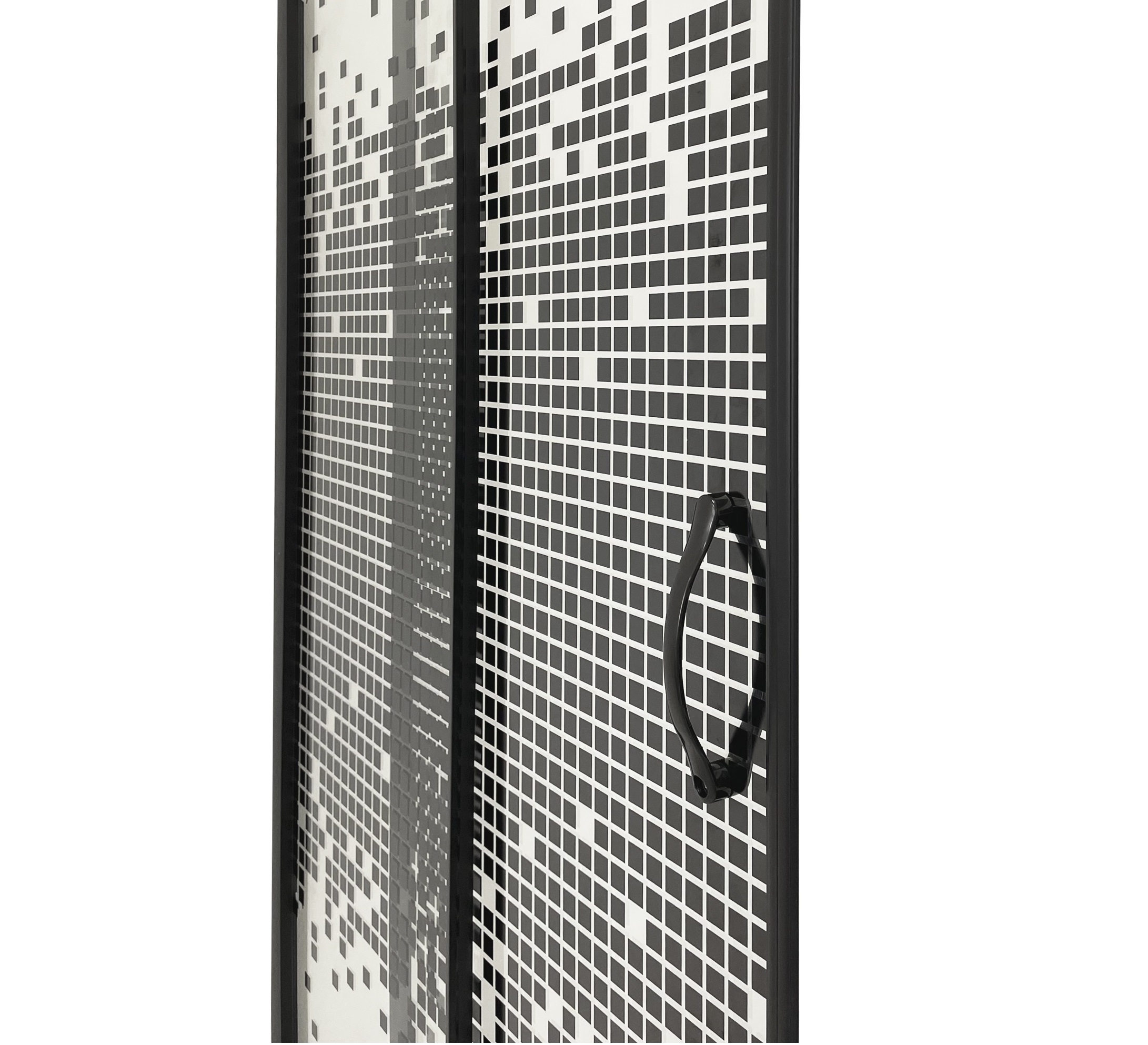 Душова кабіна півкругла DRAWA L90TB.Mosaic (L90B.Mosaic) BRAVO (2уп.)