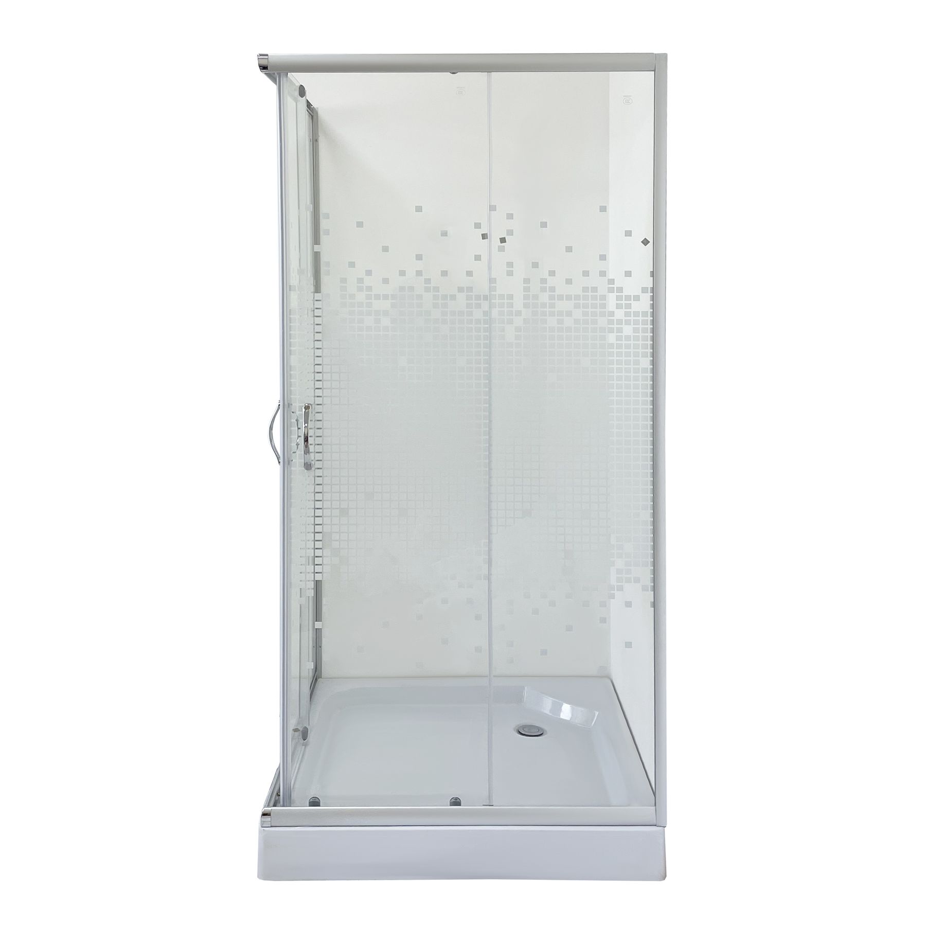 Душова кабіна квадратна ODRA L90TW.Mosaic (L90W.Mosaic) BRAVO (2уп.)