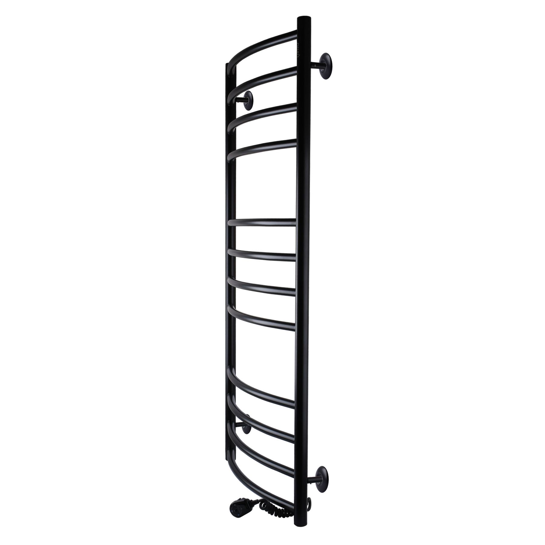Рушникосушарка UNIO LDE ER 1200-500-12 BLK Драбинка Дуга Еліт електро чорна