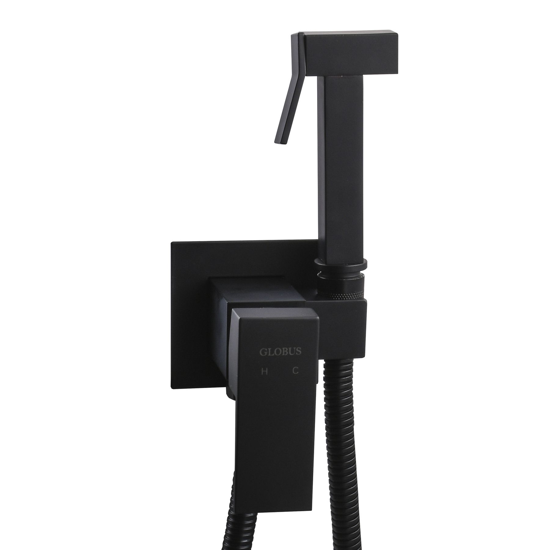 Змішувач гігієнічний Globus Lux Niagara  GLN-0-106MIX-BB