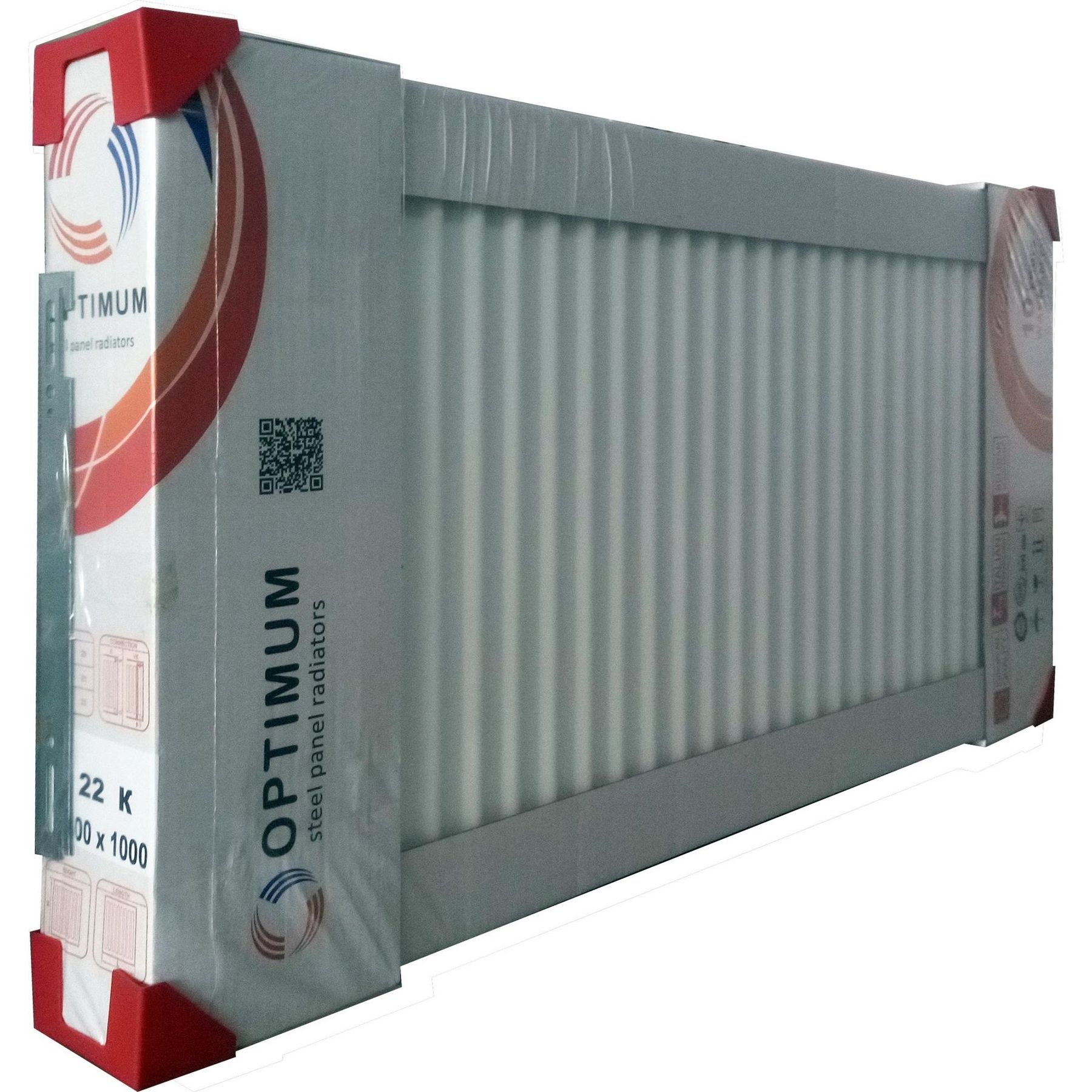 Радіатор сталевий панельний TERRA Teknik 22 низ/справа 600x800 (без INNER)