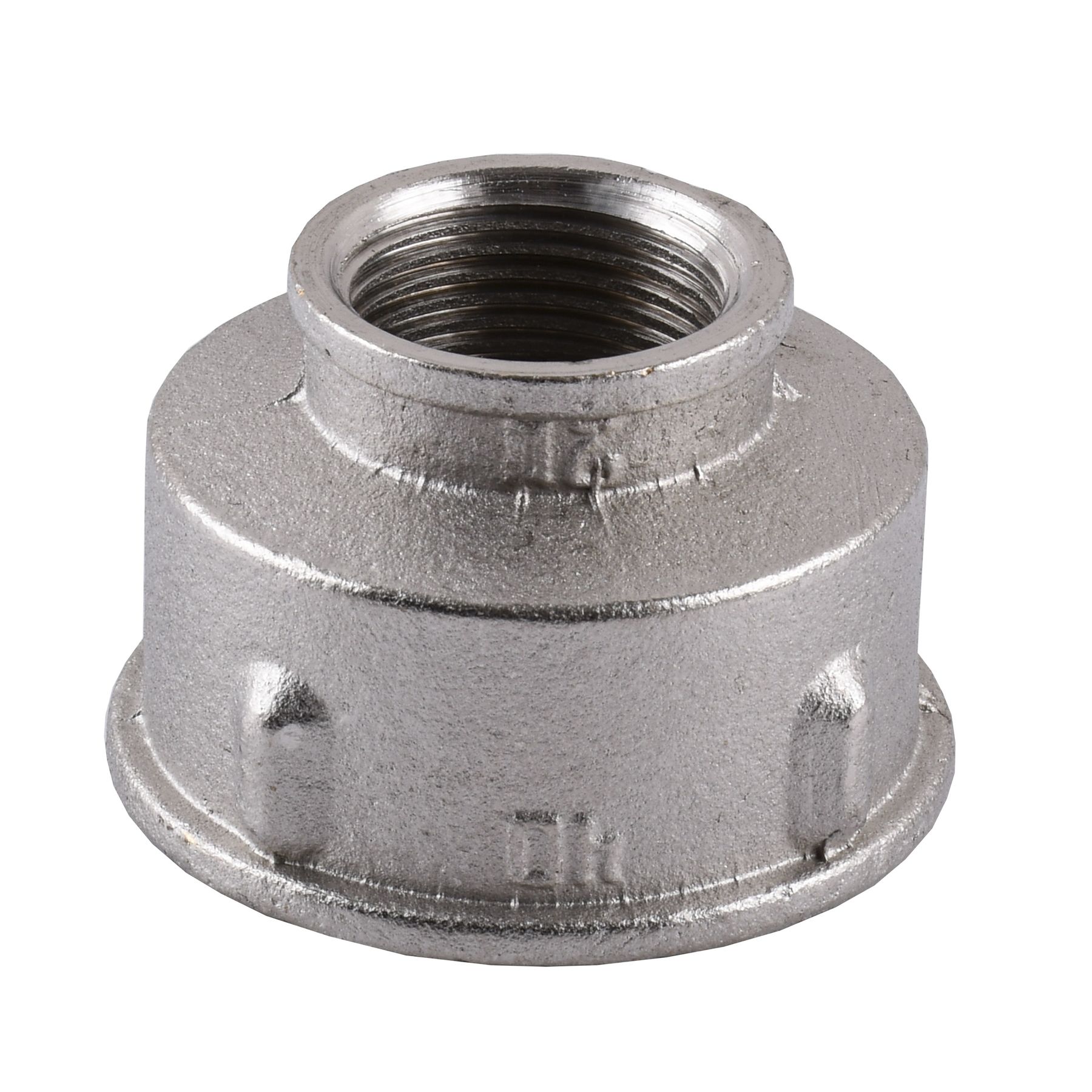 Муфта редукційна нікельована 1 1/2″ВР х 3/4″ВР ливарна А0310А(нк) VA