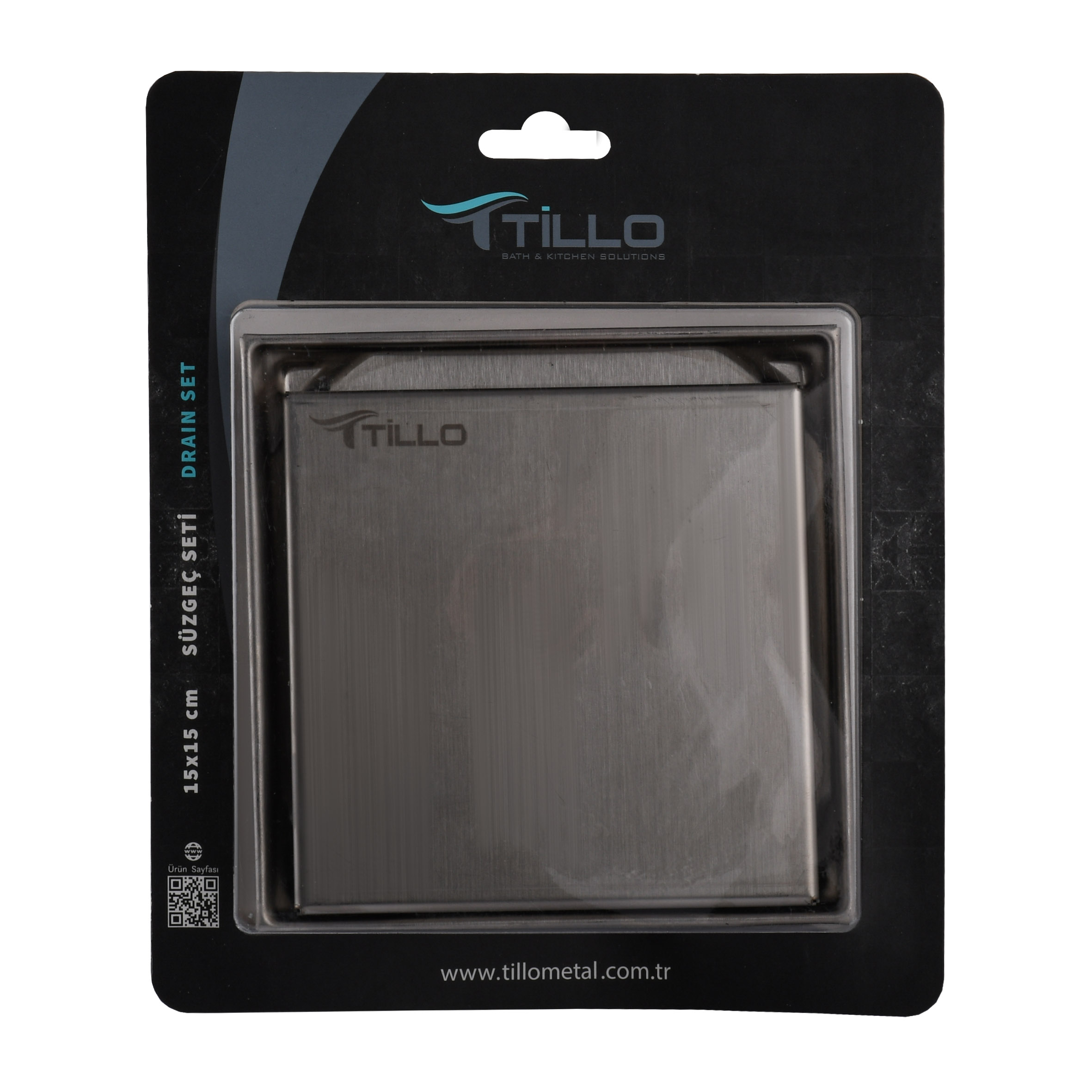 Трап душовий TILLO TM131-15 15х15см