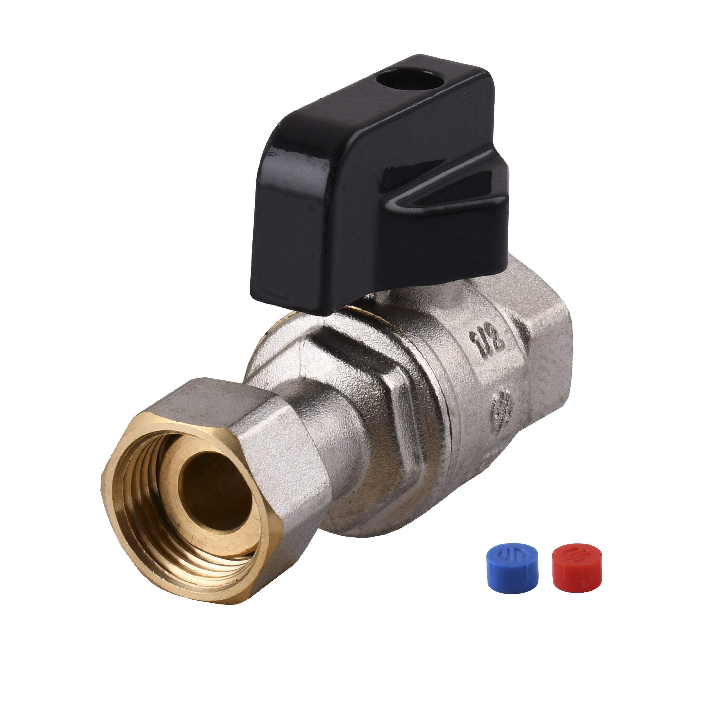 Кран кульовий для котла  1/2″  ARCO 150853 прямий з накидною гайкою
