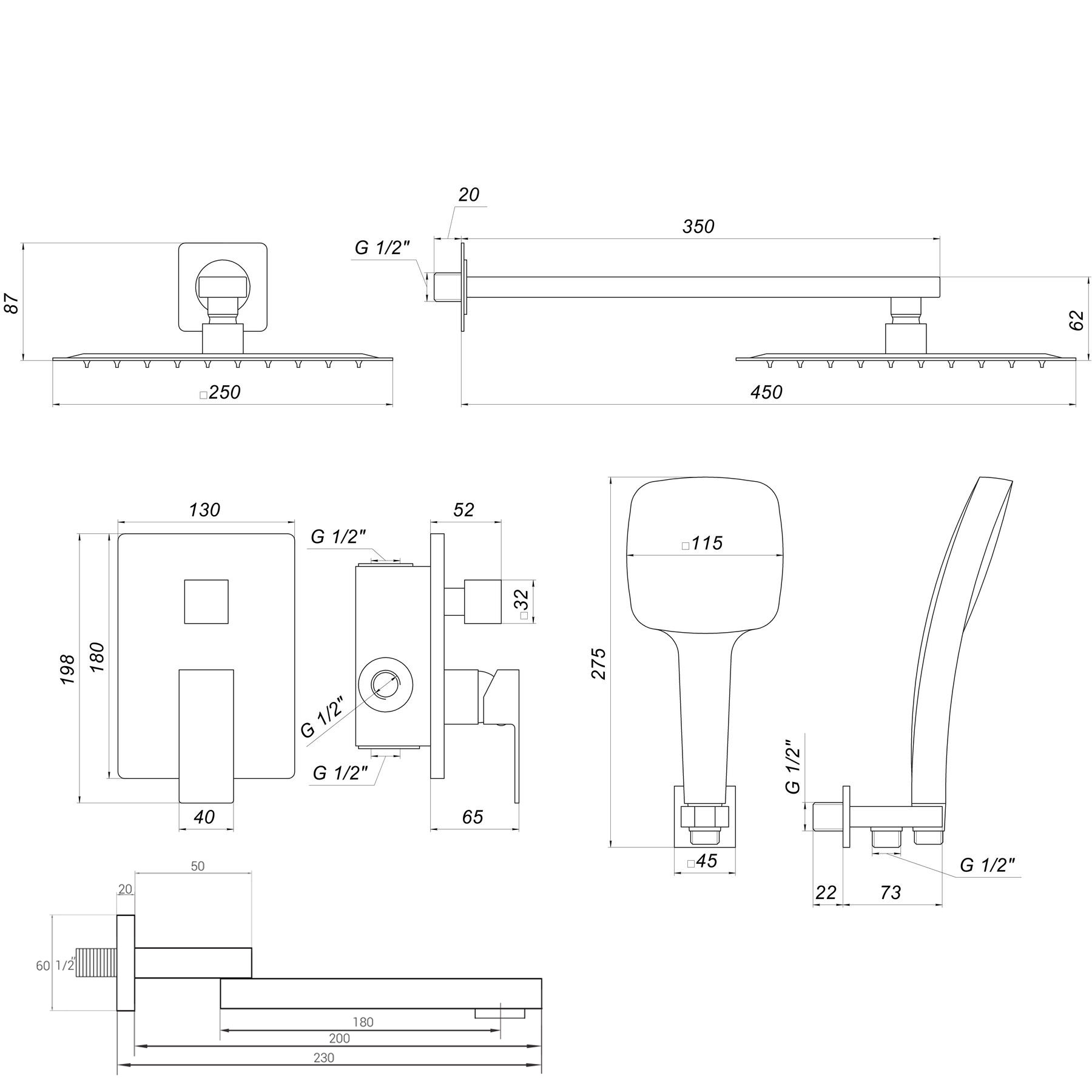 Душова система Globus Lux SMART GLM-305N