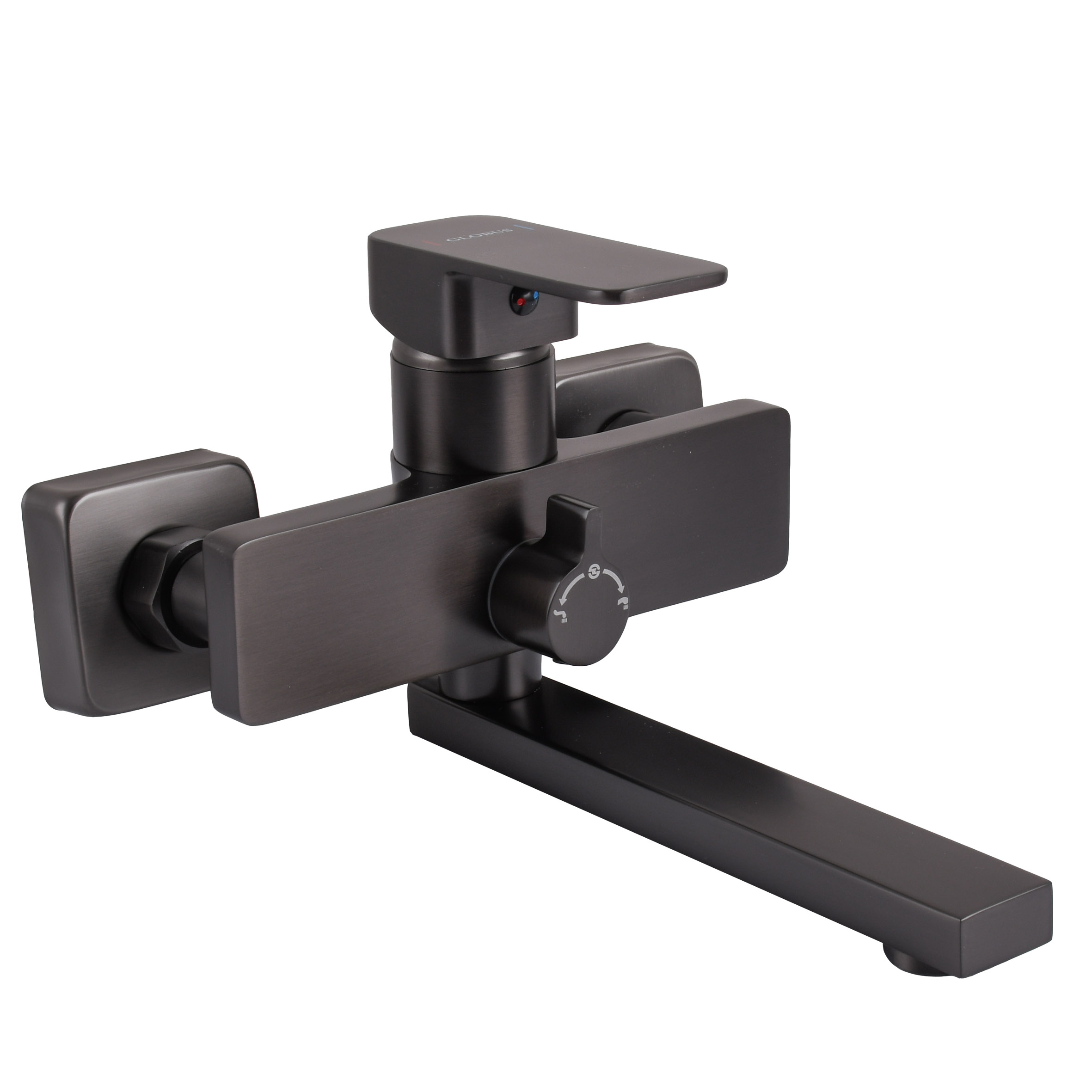 Змішувач для ванної Globus Lux Milano GLM-0102N-11-GRAPHITE
