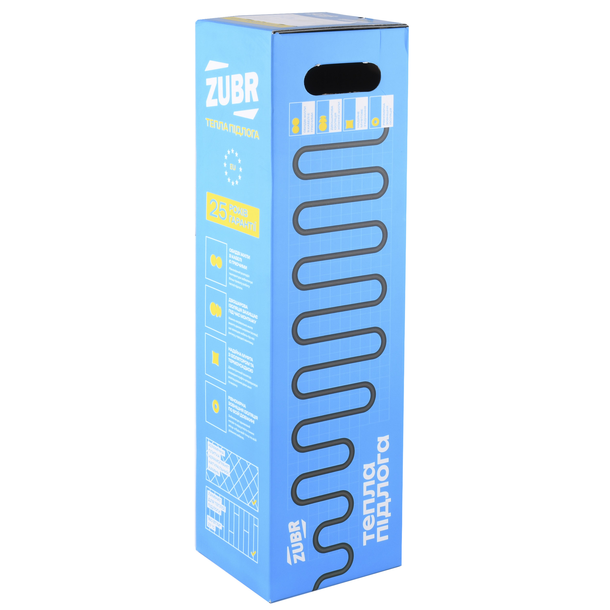 Нагрівальний мат ZUBR DC Mat / 3,0 м2