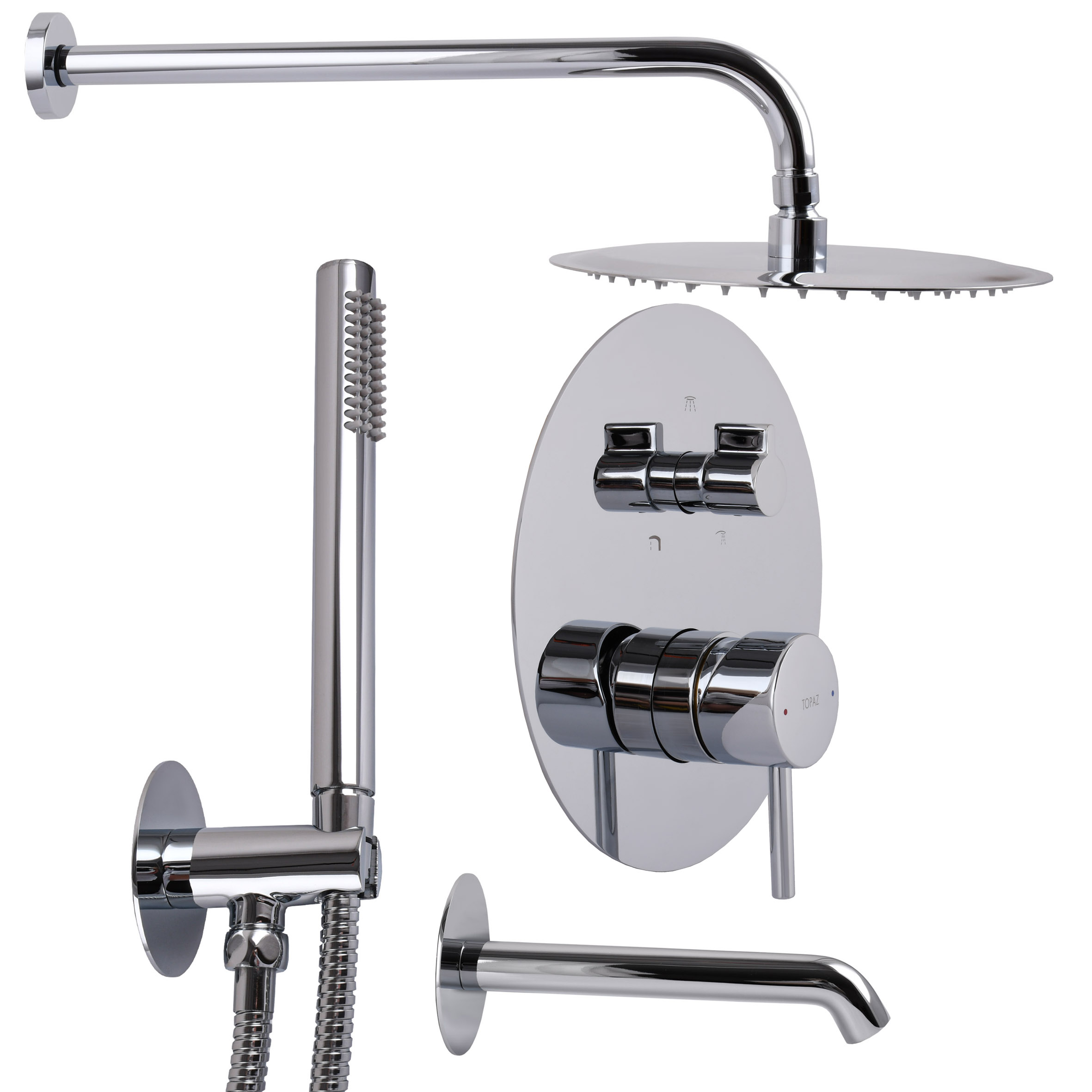 Душова система вбудована TOPAZ LOFT TLF 32115-H39-C-Smart