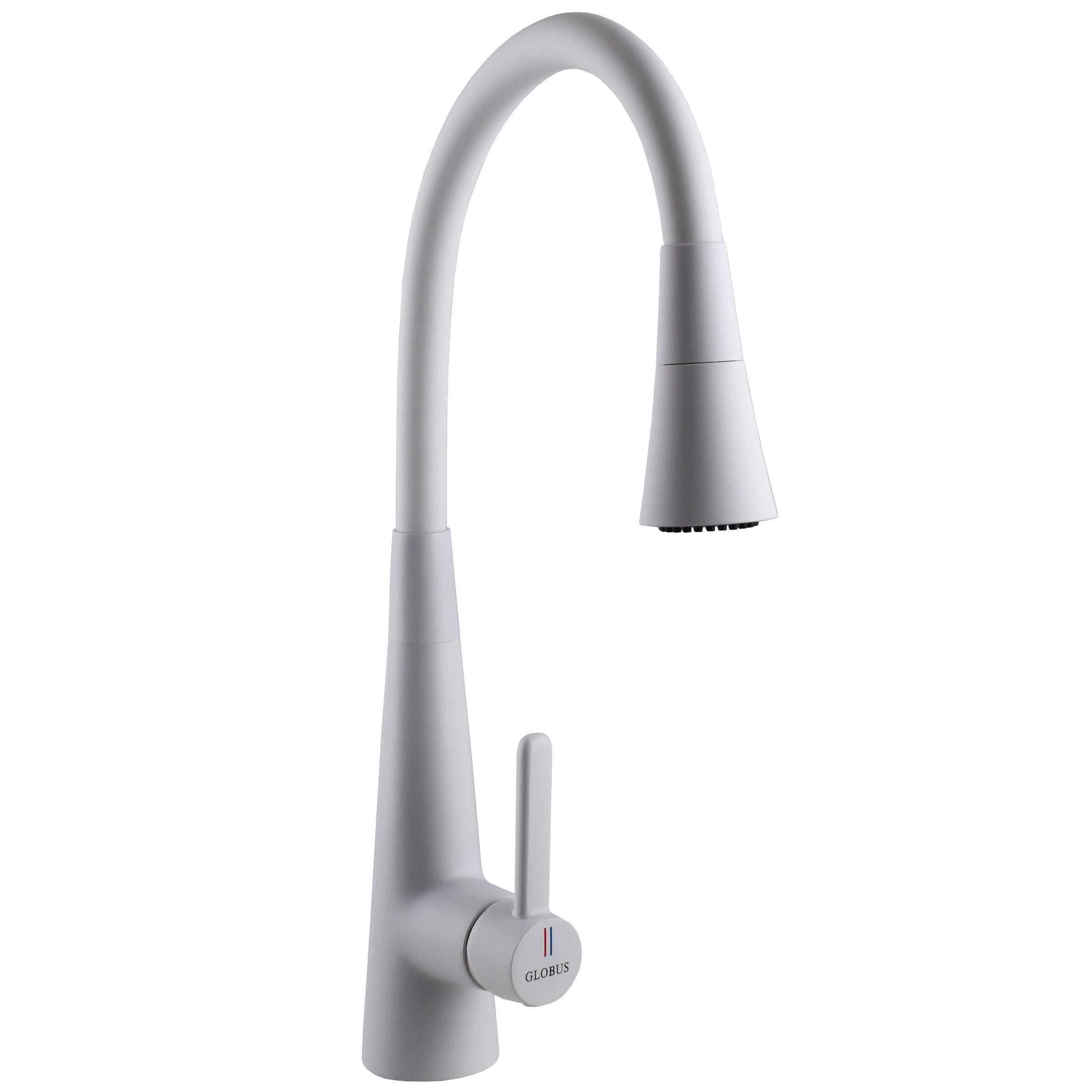 Змішувач для кухні Globus Lux LAZER Pro GLPR-203SM-WM