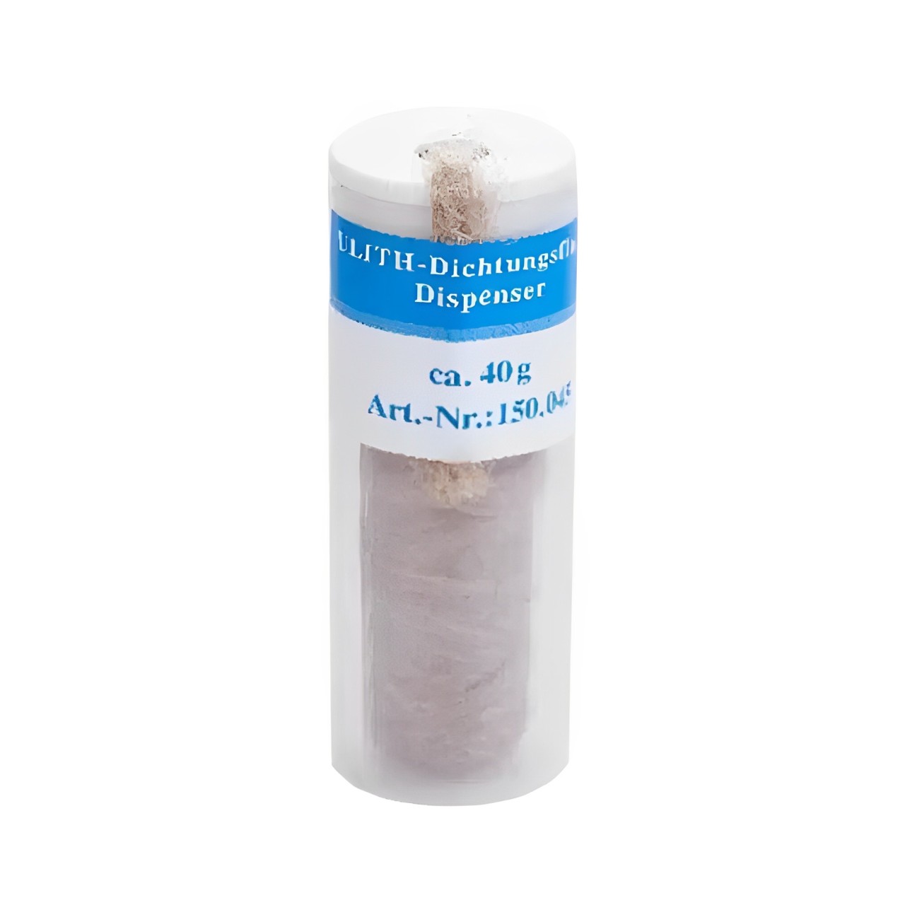Пакля, льон сантехнічний Unigarn  40g UNIPAK (катушка в тубусі)