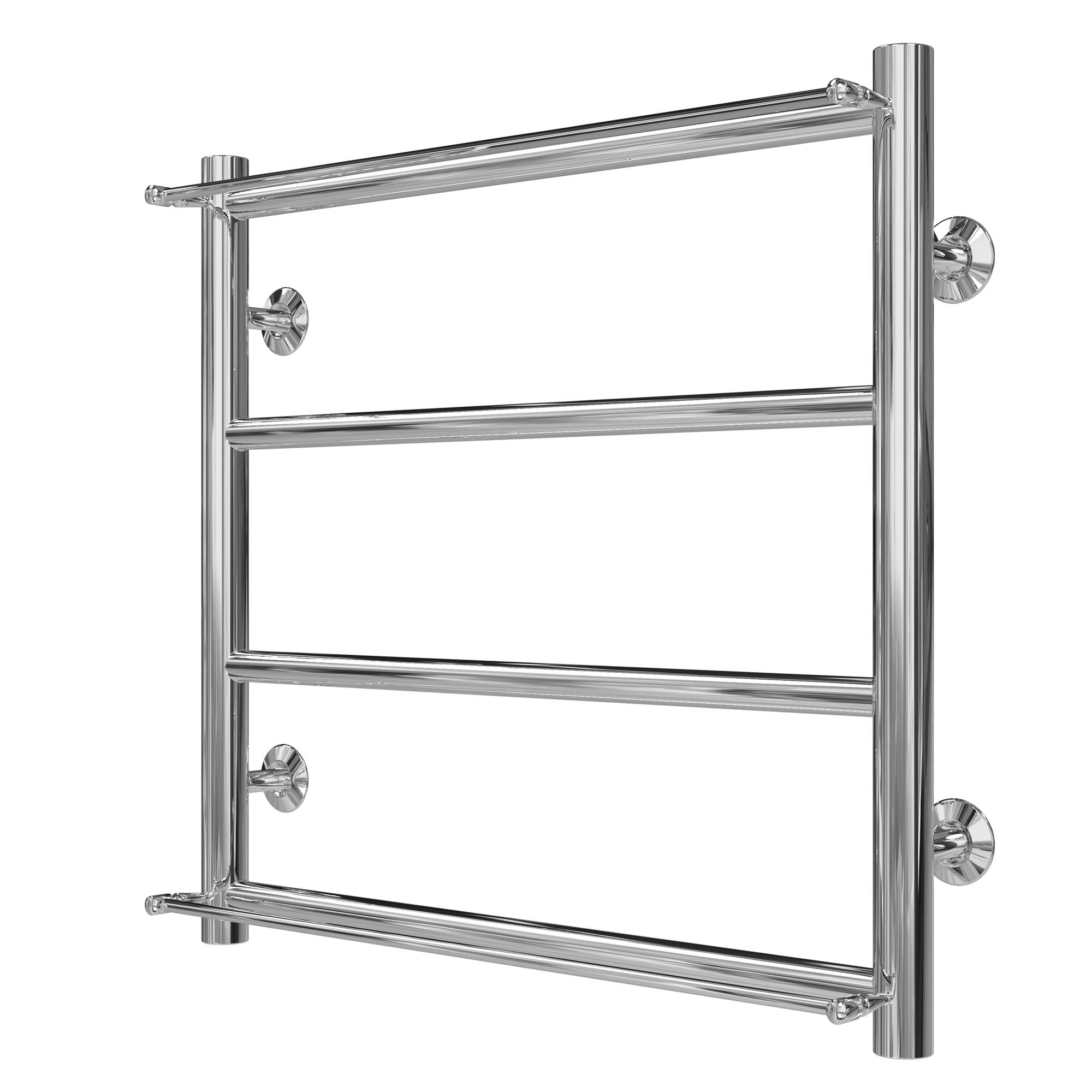 Рушникосушарка водяна Ladder П4 400х500 Deffi нержавіюча сталь (Хром, Бокове праве підключення)