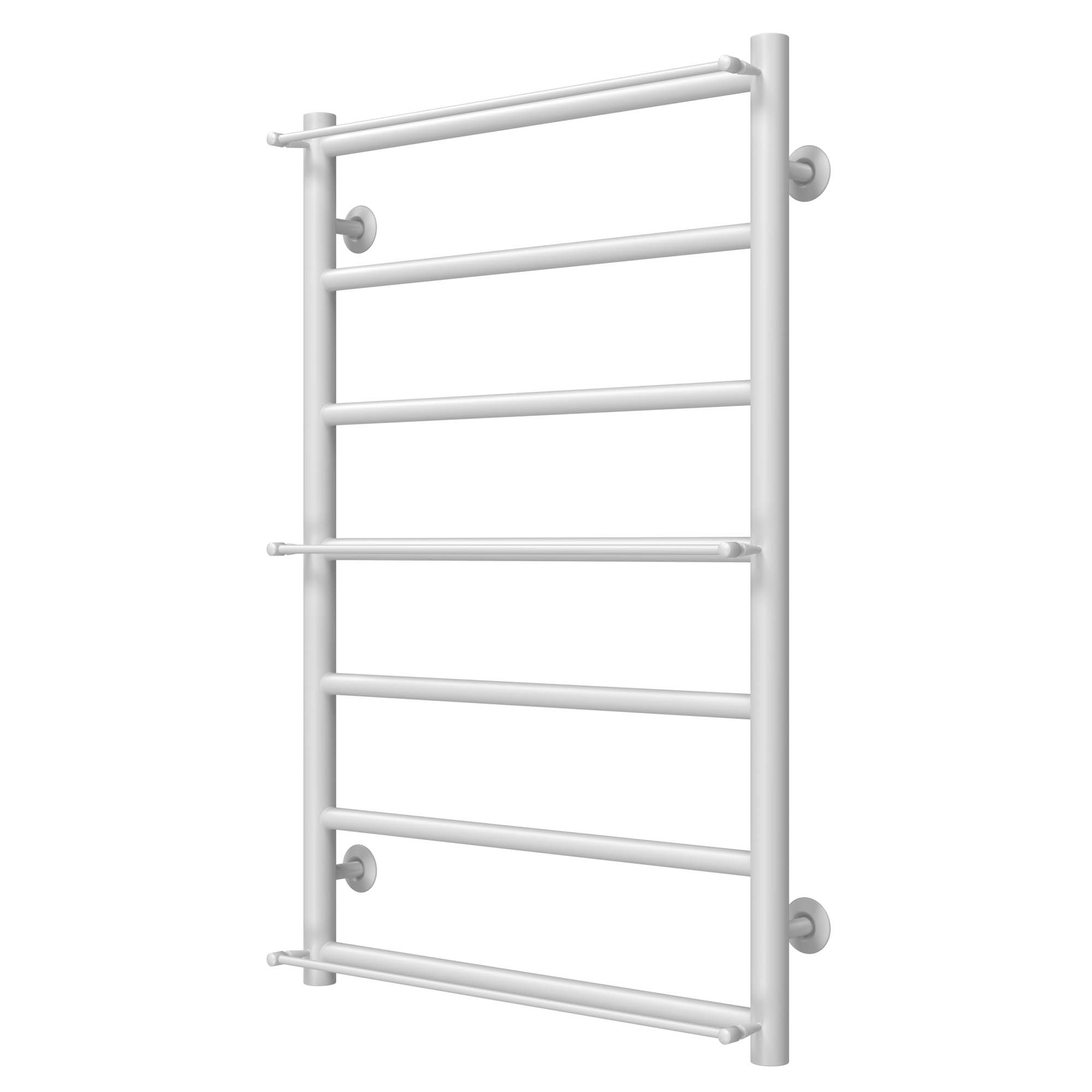 Рушникосушарка водяна Ladder П7 500х800 Deffi нержавіюча сталь (Білий, Бокове праве підключення)