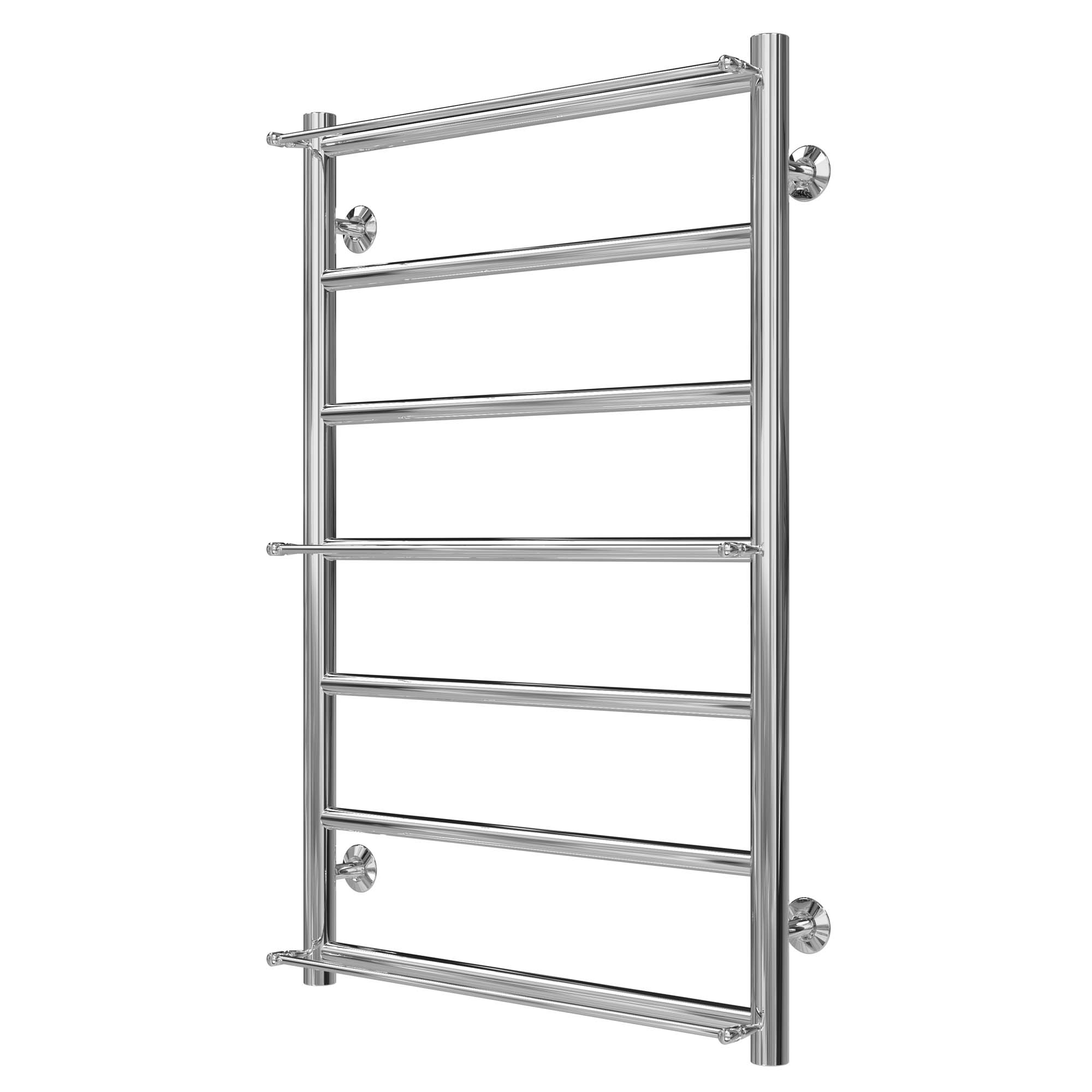 Рушникосушарка водяна Ladder П7 500х800 Deffi нержавіюча сталь (Хром, Нижнє підключення)