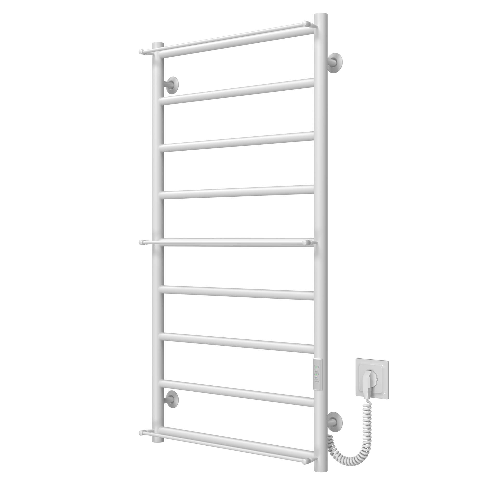 Рушникосушарка електрична Ladder П9 500х1000 Deffi нержавіюча сталь (Білий, WD03, Праве підключення)