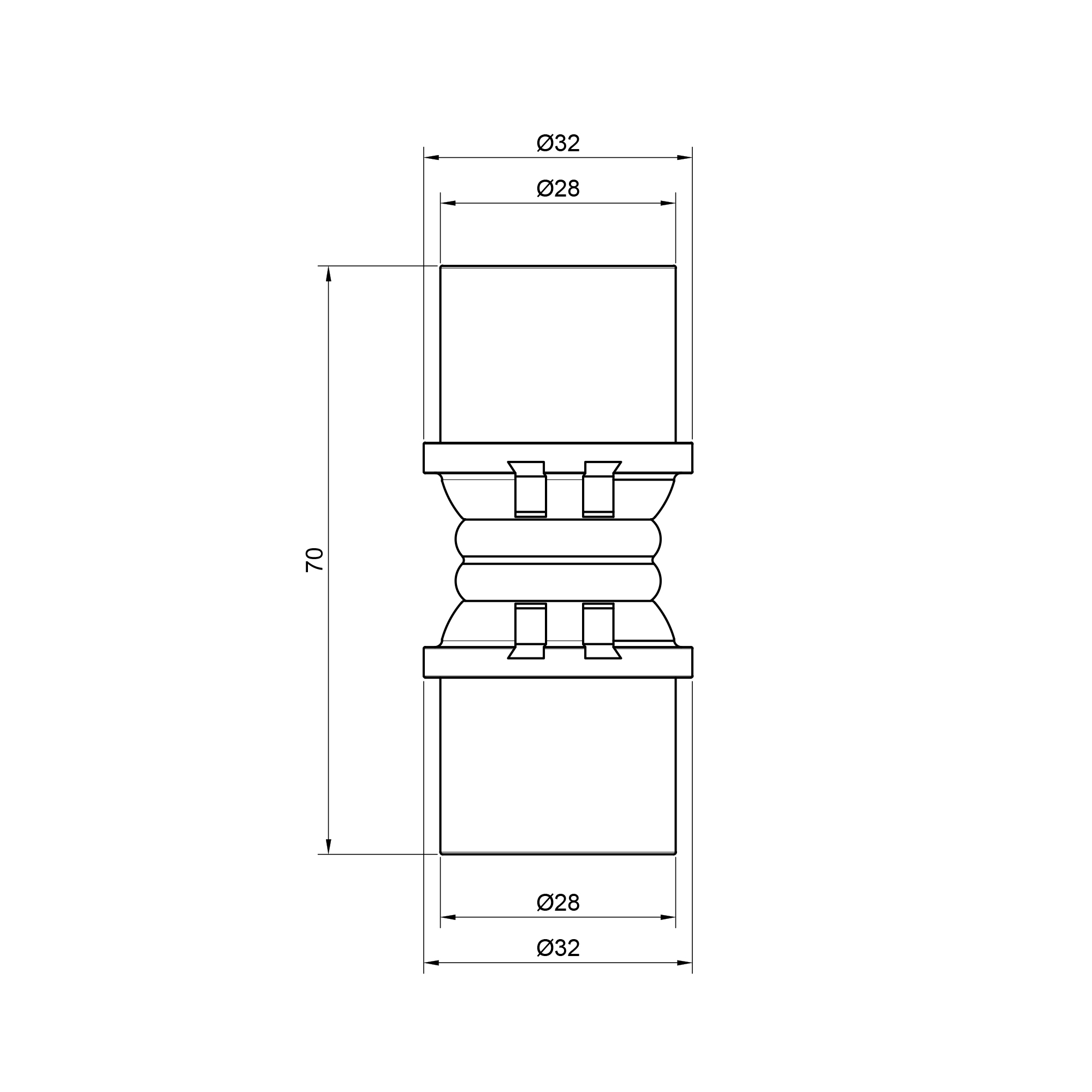 Муфта прес Icma 26 №400