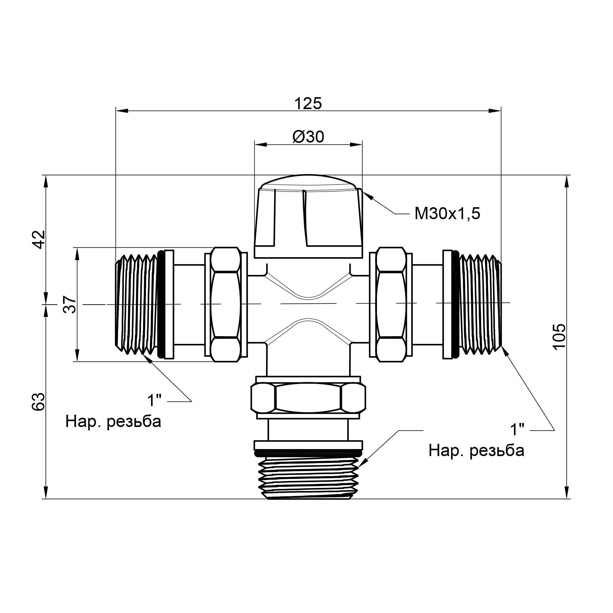 Зонний вентиль Icma 1