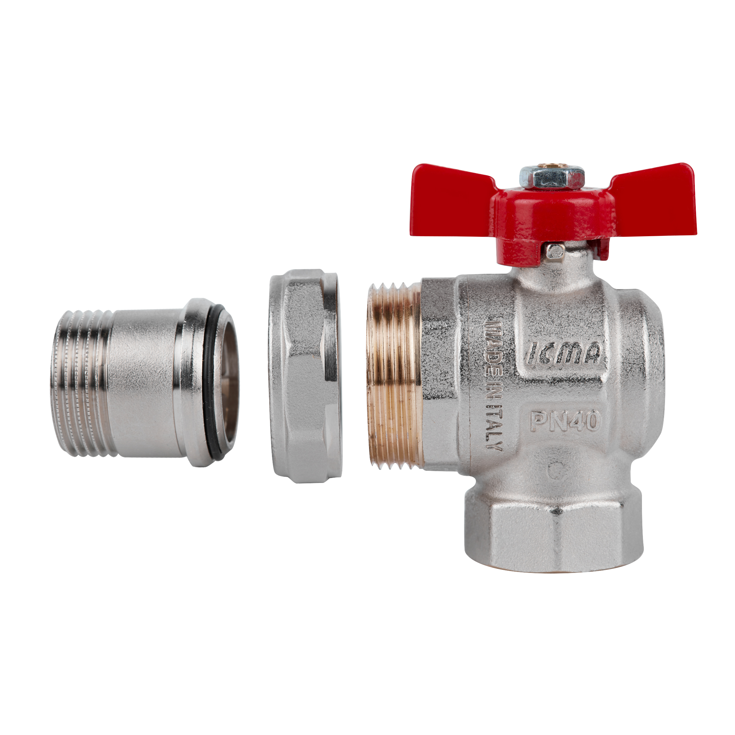 Кран кульовий Icma FAR. ROSSA 1