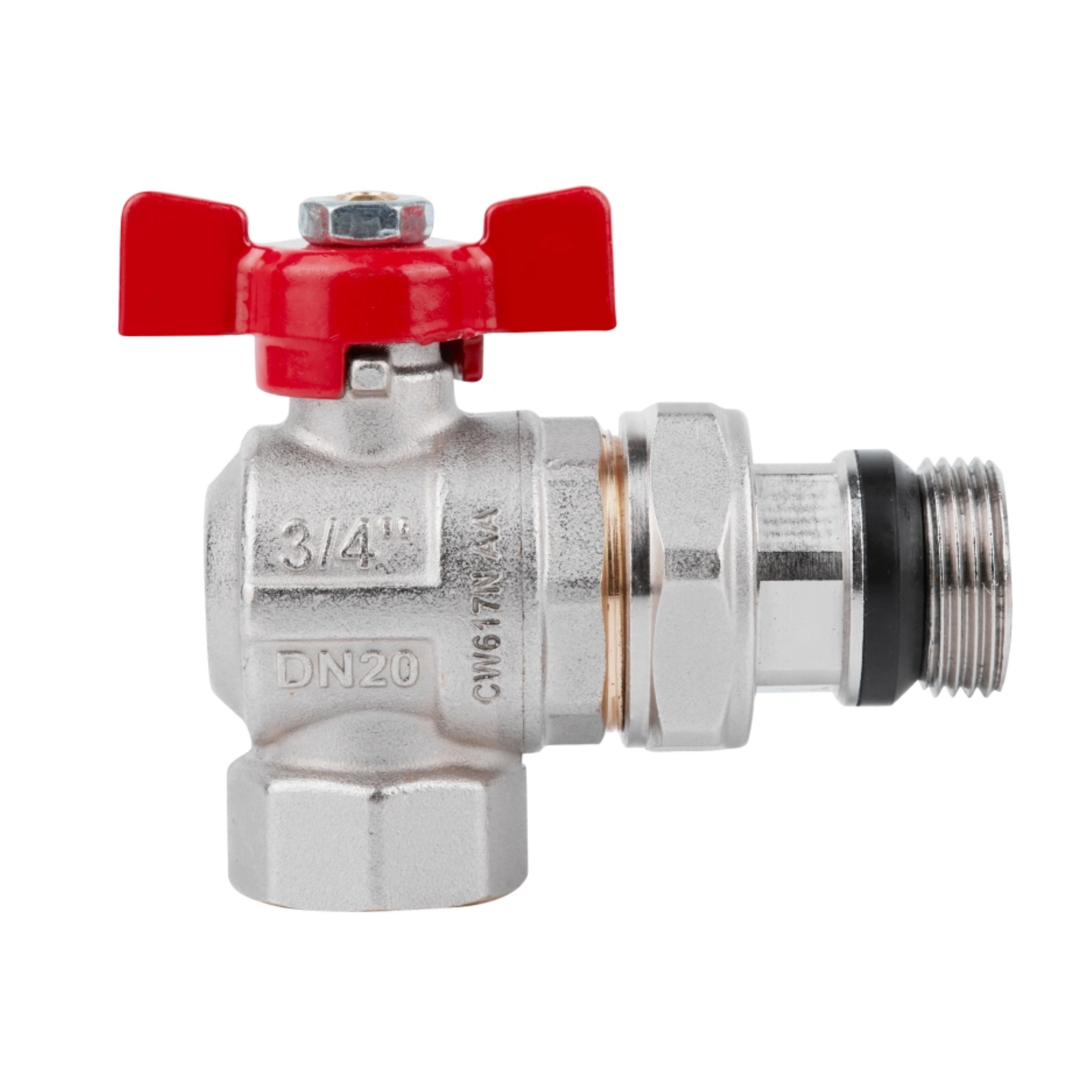 Кран кульовий Icma FAR. ROSSA 3/4