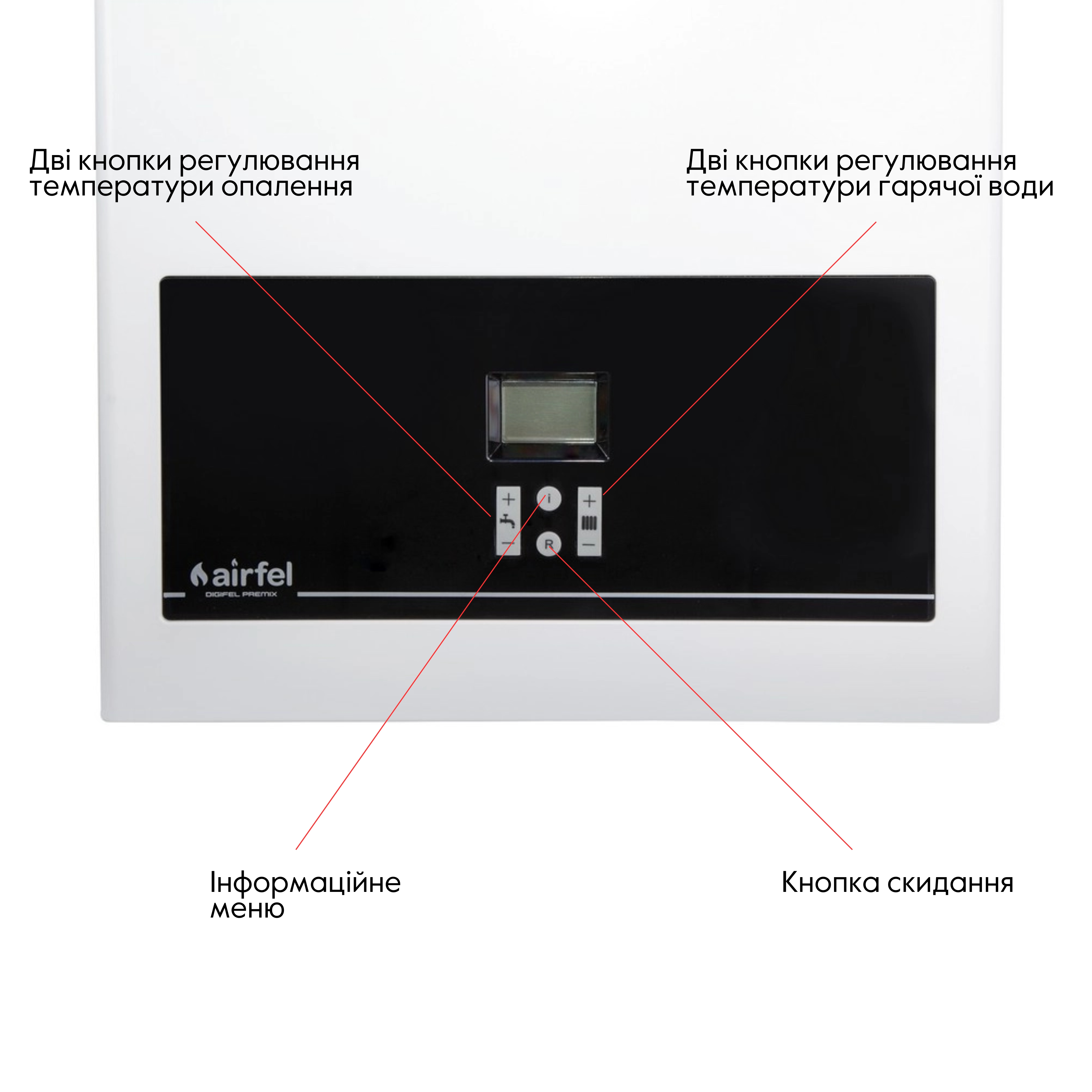 Котел газовий Airfel DigiFEL Premix 30 кВт