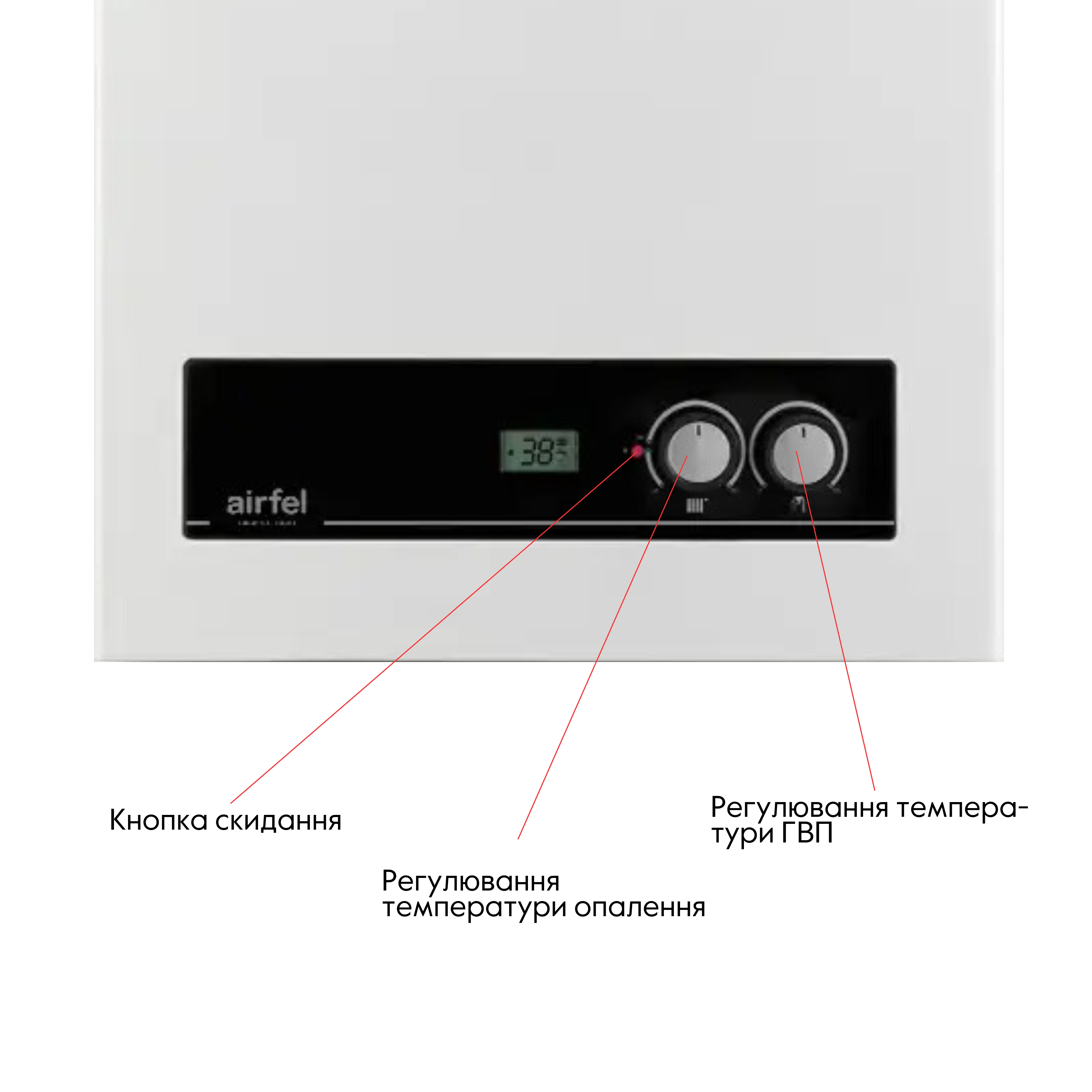 Котел газовий Airfel DigiFEL DUO 24 кВт двоконтурний
