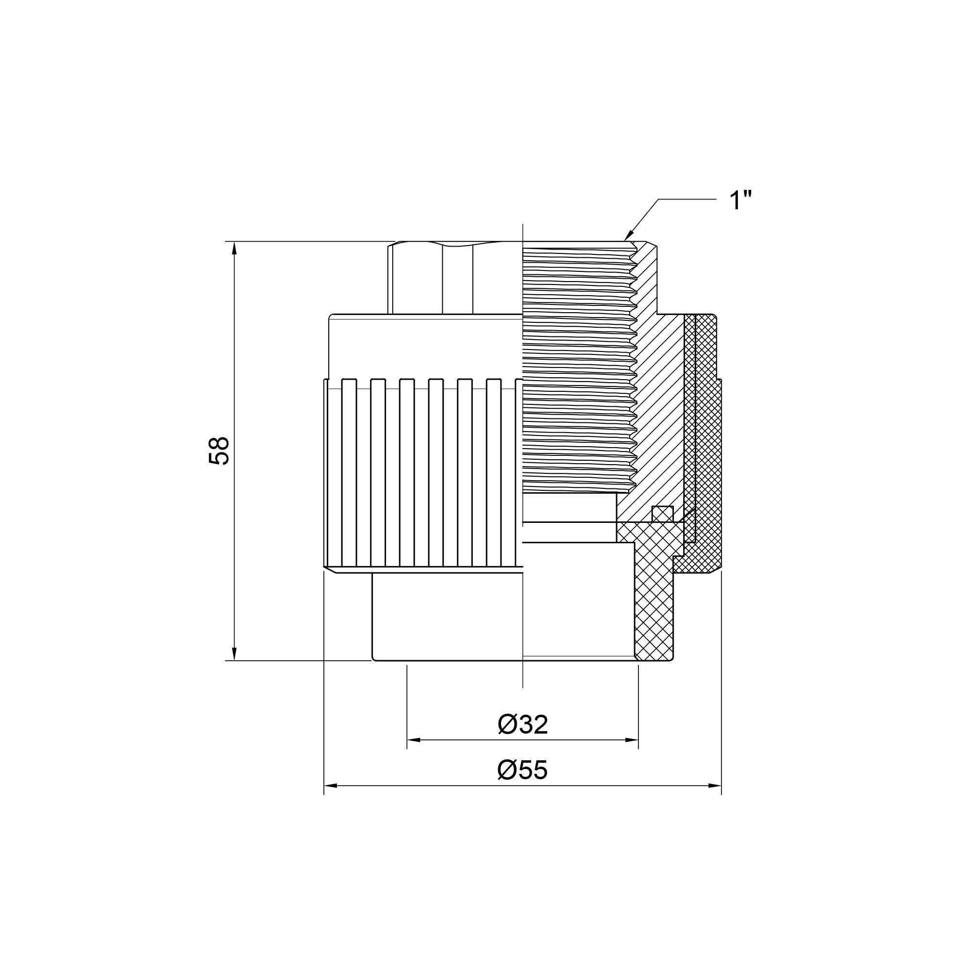 Муфта PPR Thermo Alliance 32х1