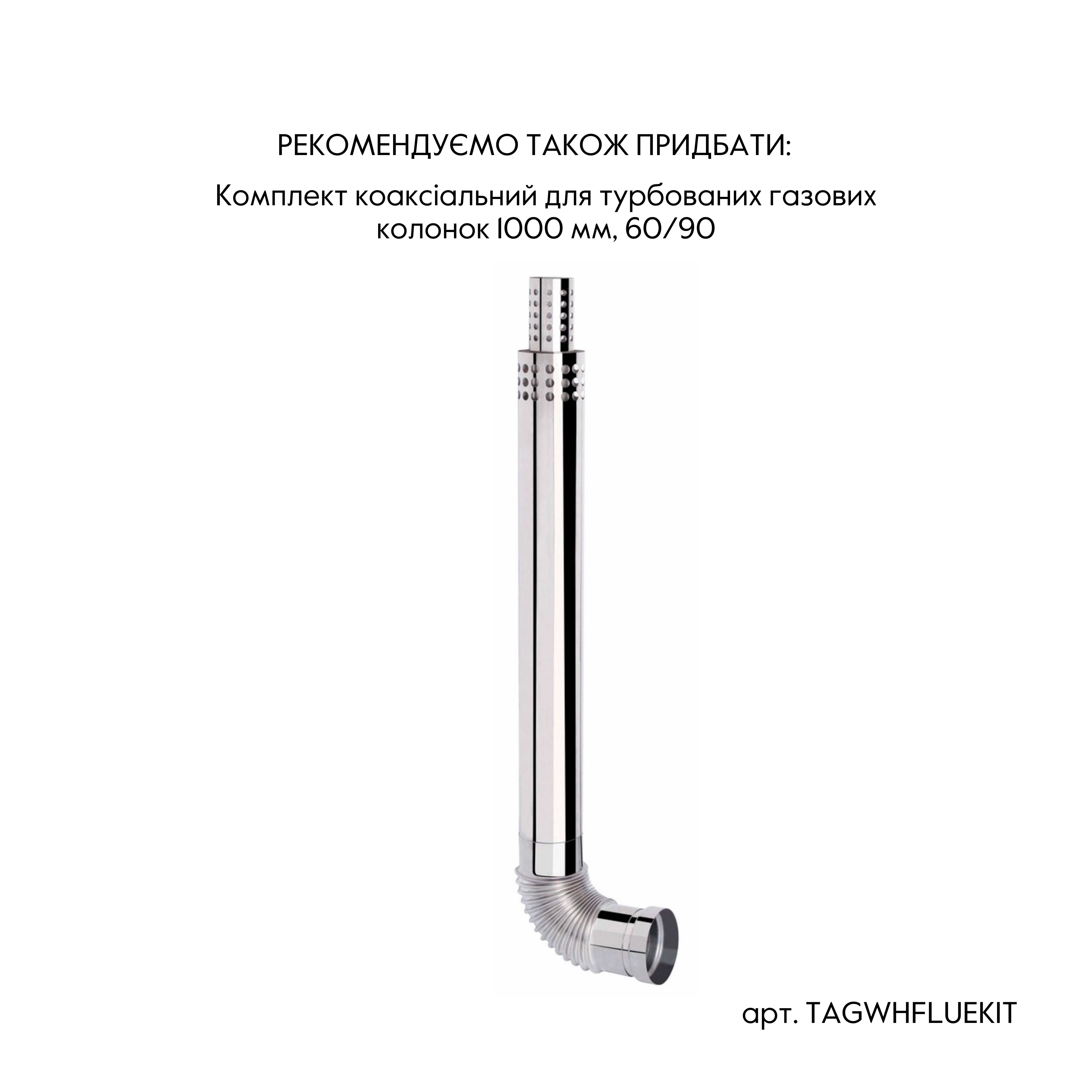 Колонка газова димохідна Thermo Alliance JSG20-10ETP18 10 л Silver