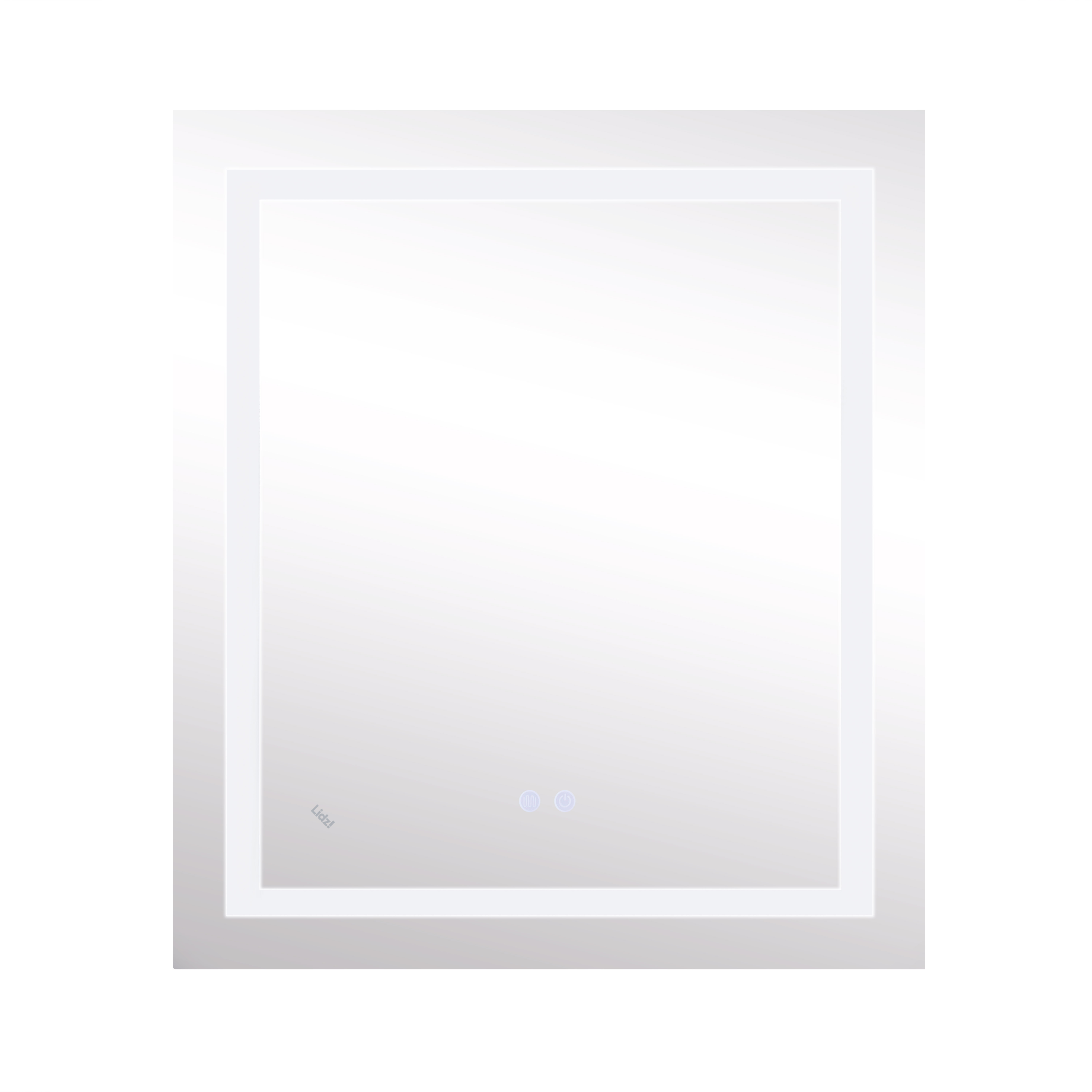 Дзеркало Lidz Kubis 700х800 з LED-підсвічуванням Touch, з антизапотіванням, з димером, рег. яскравості Reverse LD78LF9048070