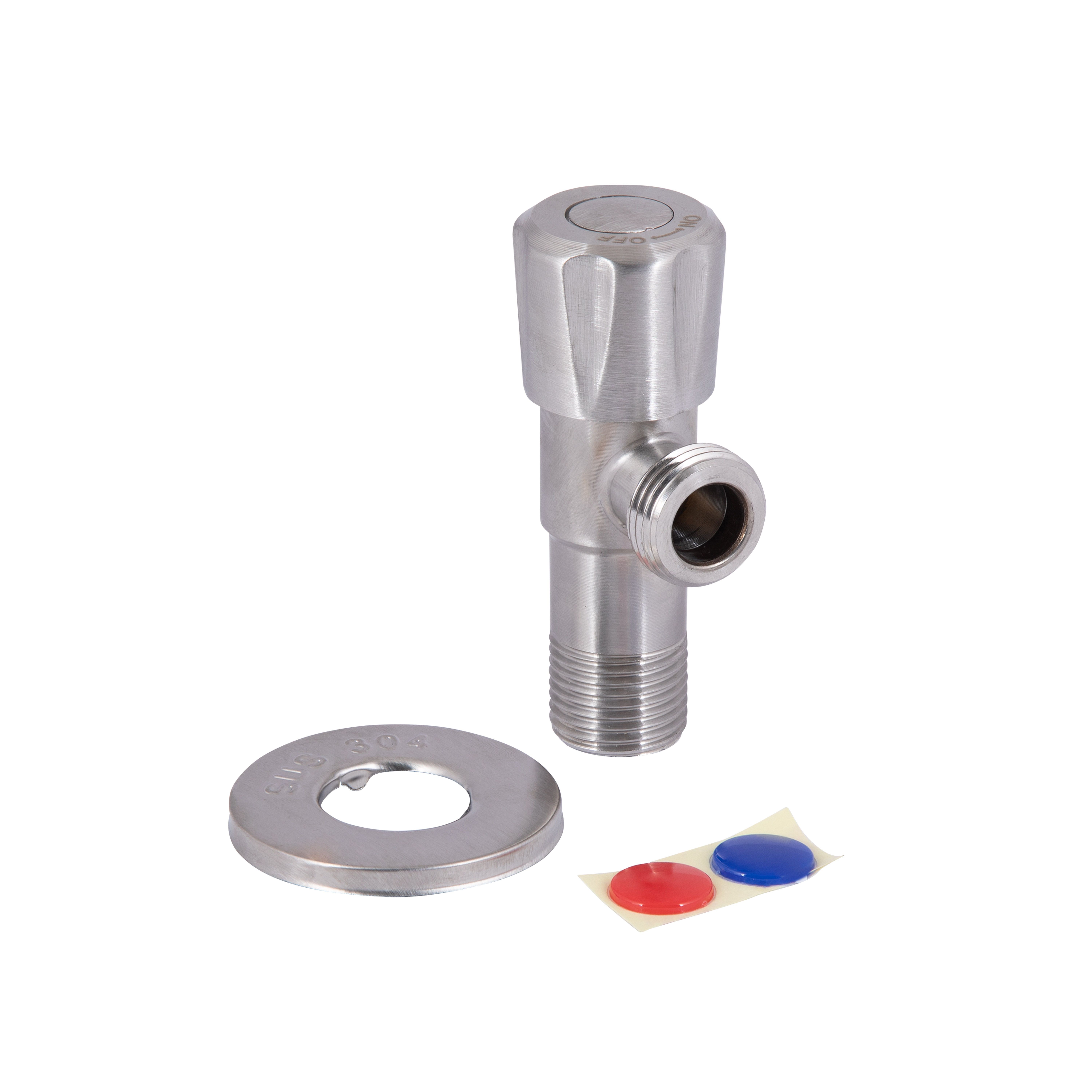 Запірний вентиль Lidz Went 112 1/2*1/2 LDWEN112NKS34930 Nickel