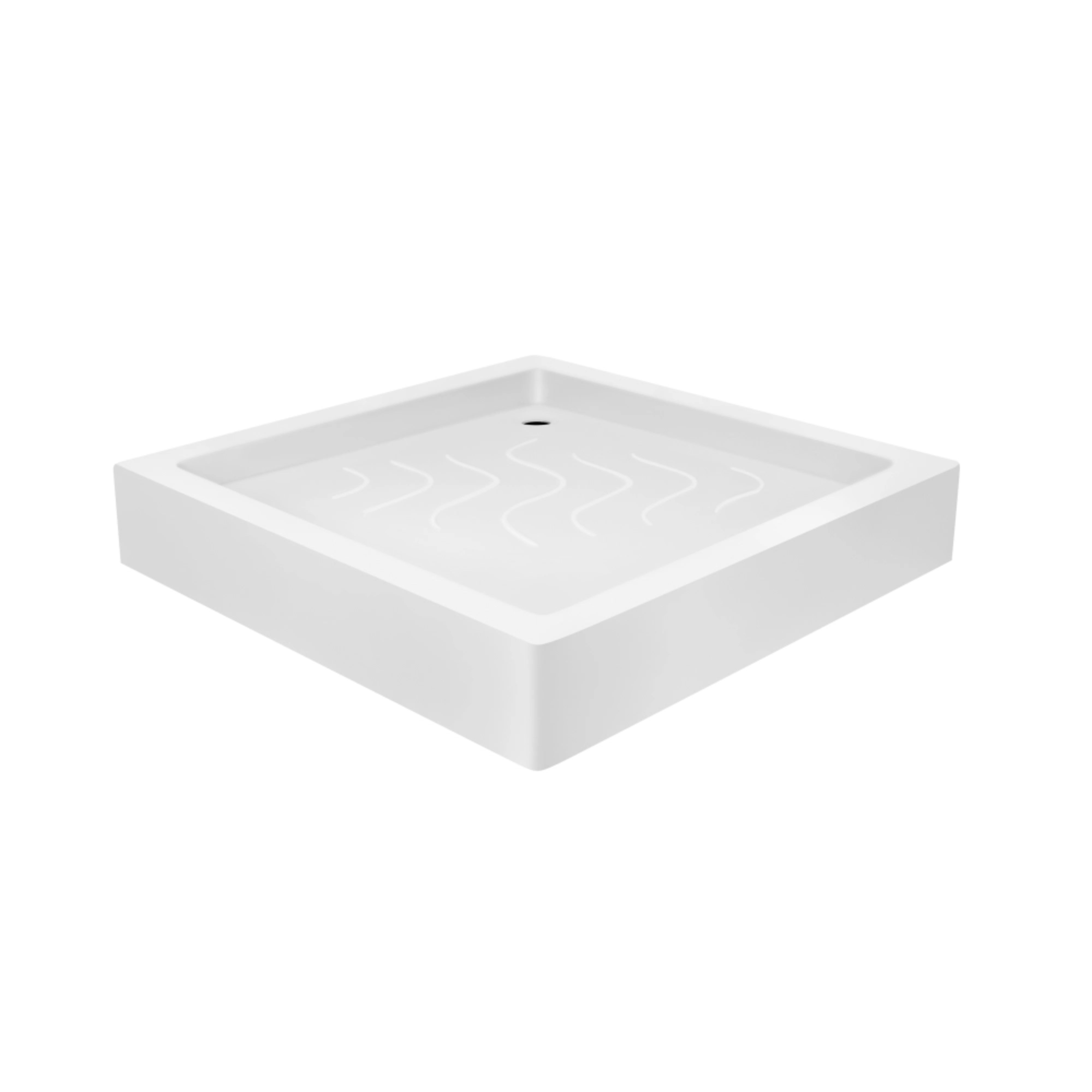 Набір Lidz душова кабіна Wawel SC90x90.SAT.LOW.FR, скло Frost 4 мм + піддон Mazur