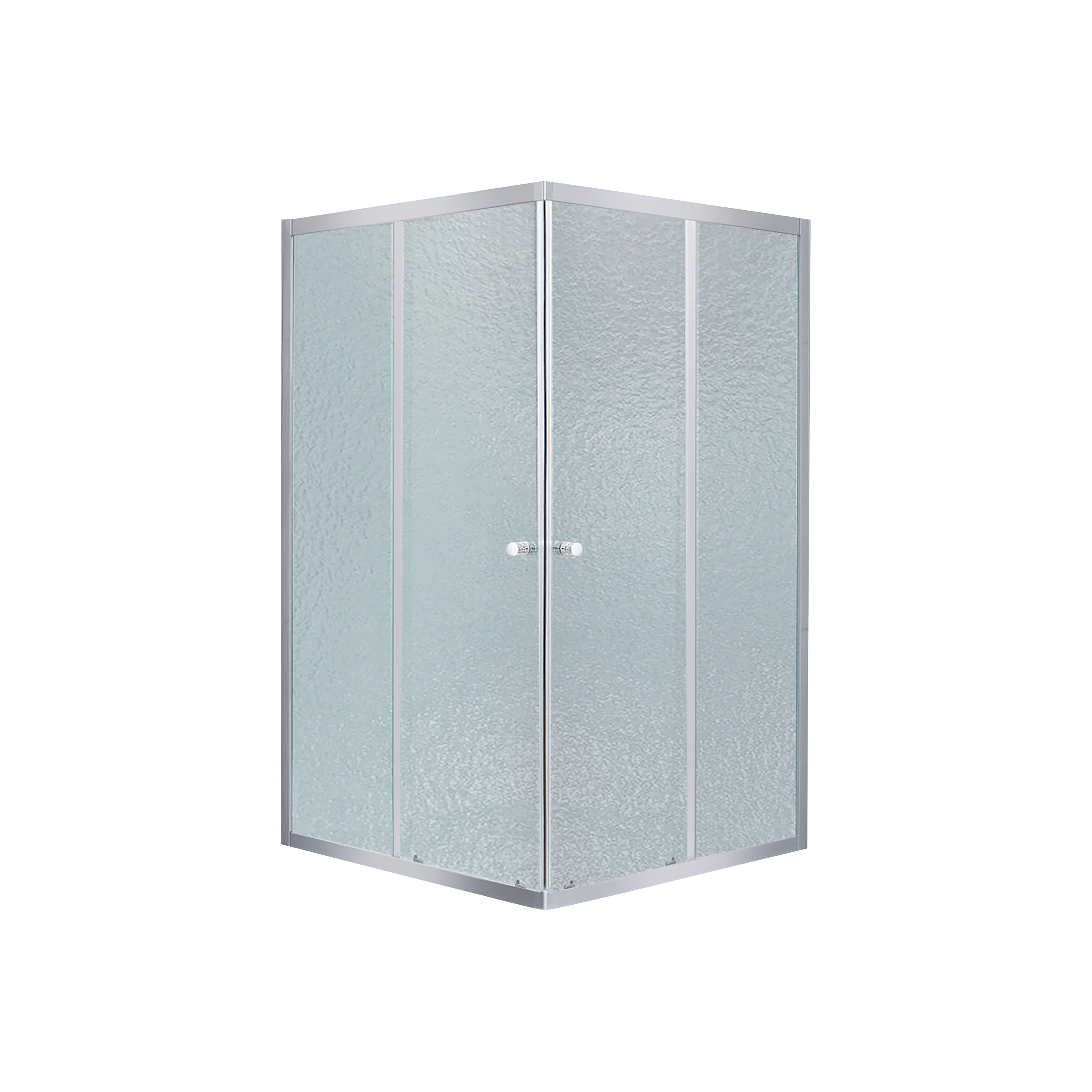 Душова кабіна Lidz Wawel SC90x90.SAT.LOW.FR, скло Frost 4 мм + Lidz Душовий піддон KAPIELKA ST90x90х14