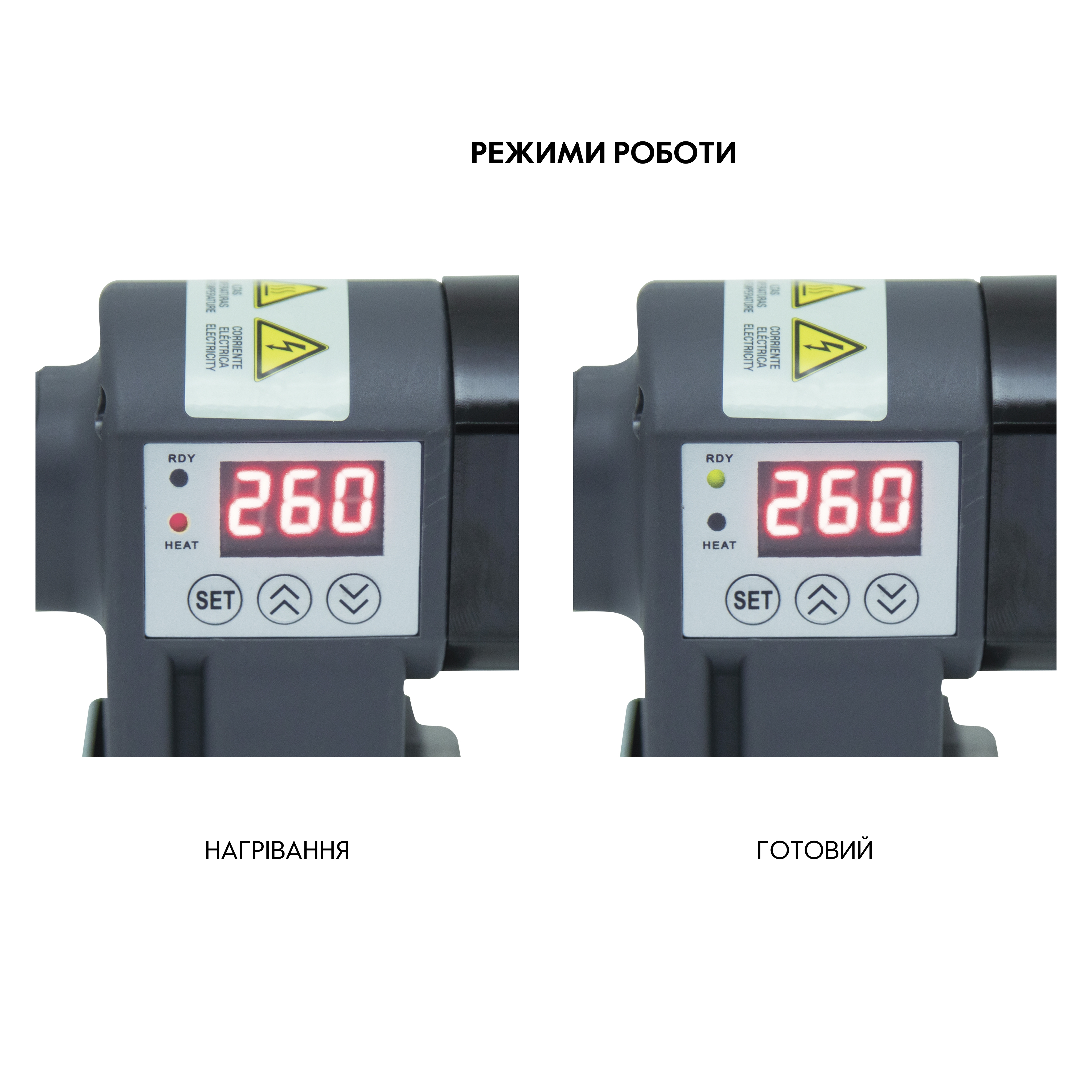 Паяльник для пластикових труб Thermo Alliance PRO-102 Ø20-63 (автоматичний з дісплеєм, 800W)
