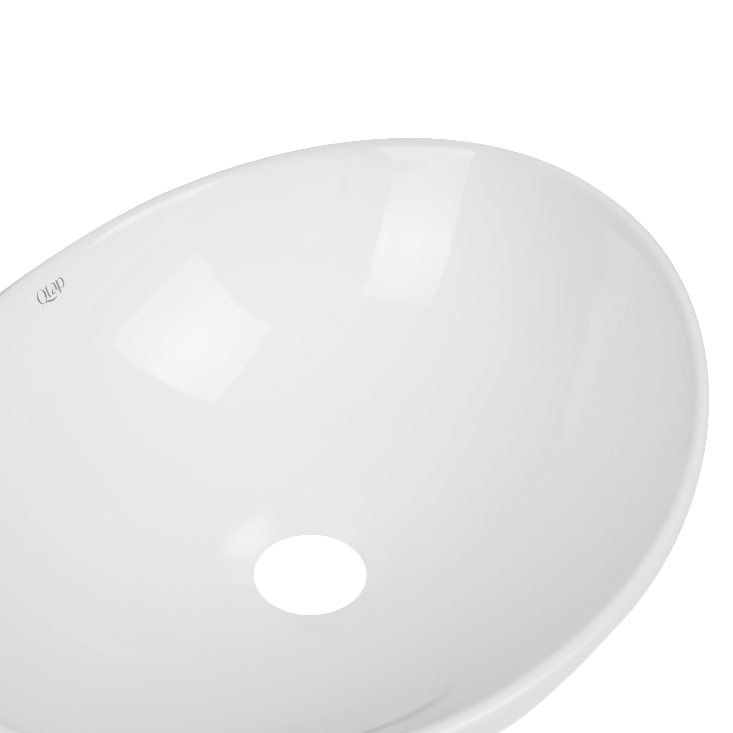Раковина-чаша Qtap Dove 415x340x140 White QT06116062AW