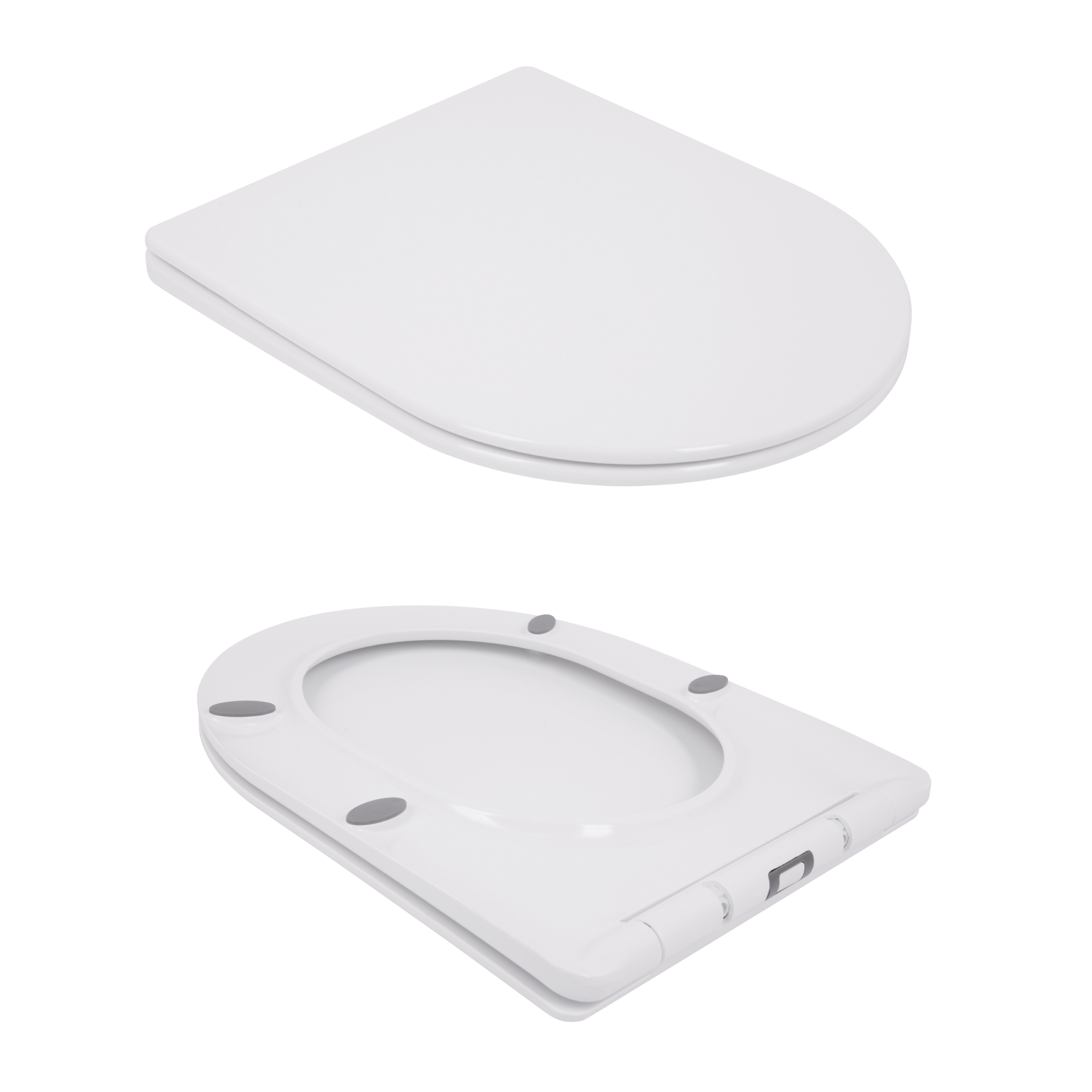 Унітаз підлоговий Qtap Jay Ultra Quiet з сидінням Soft-close 640x360x835 мм QT07222175TW White