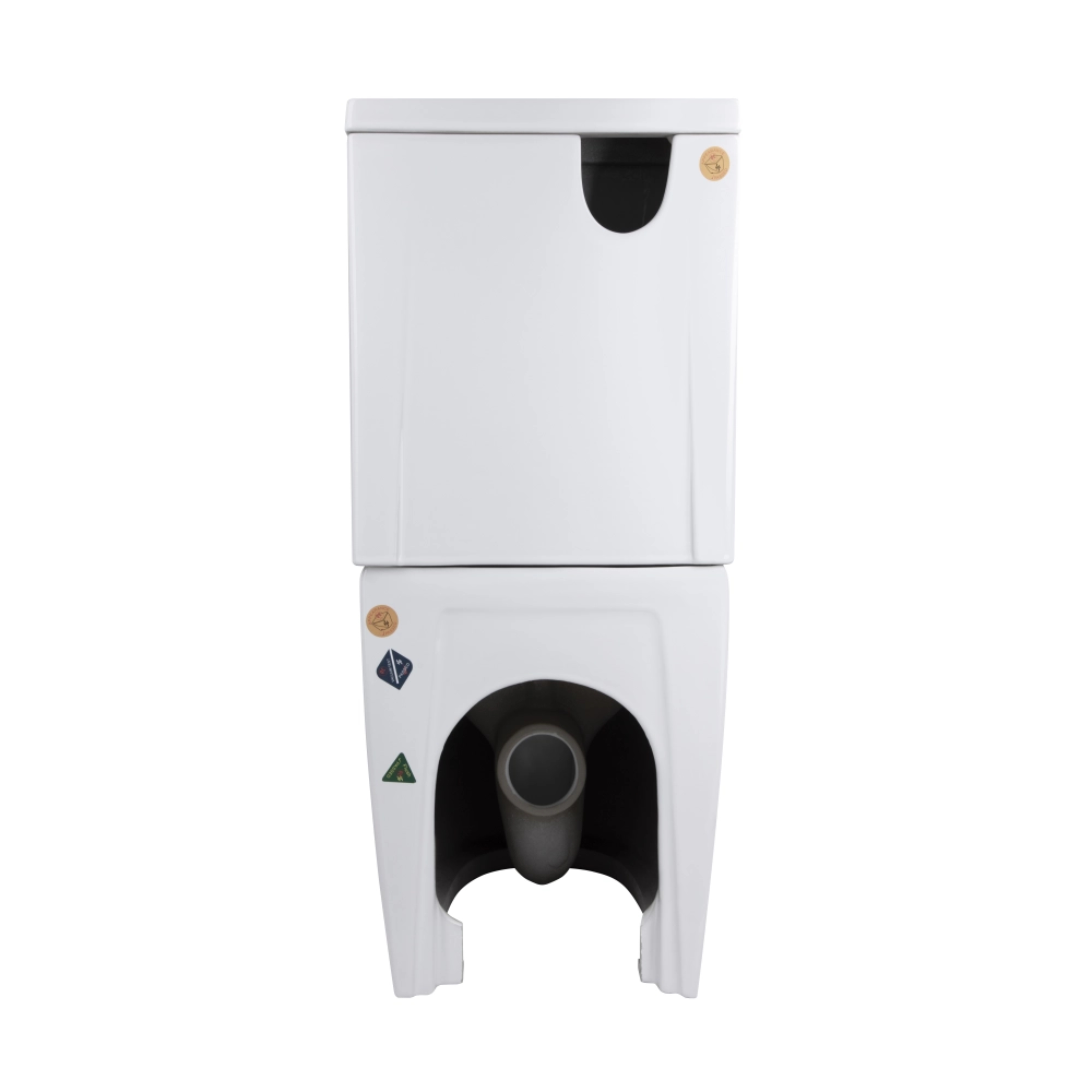 Унітаз-компакт Qtap Jay з сідінням Soft-close QT07222176W
