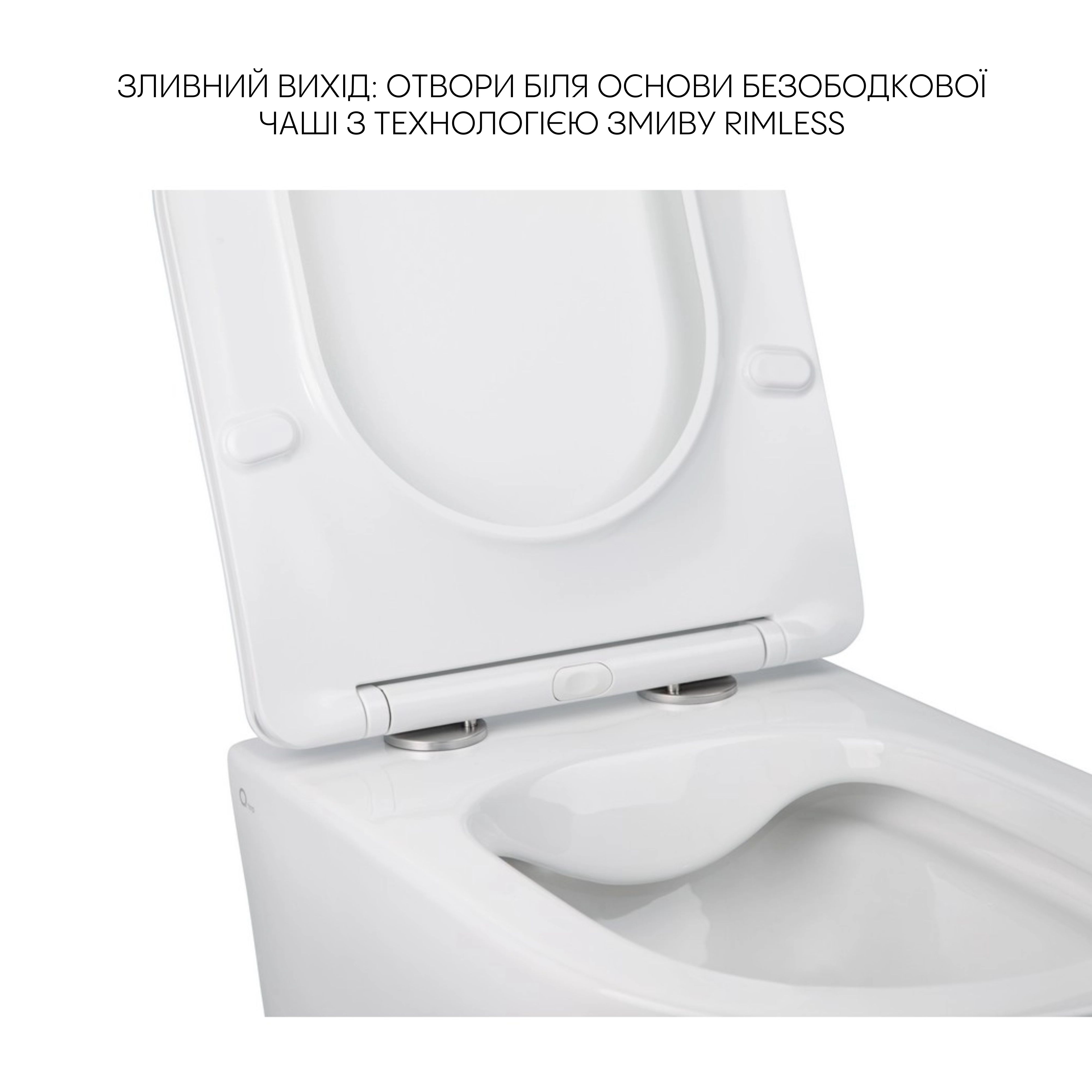 Комплект Qtap Jay 2 в 1: унітаз підвісний Rimless + біде підвісне