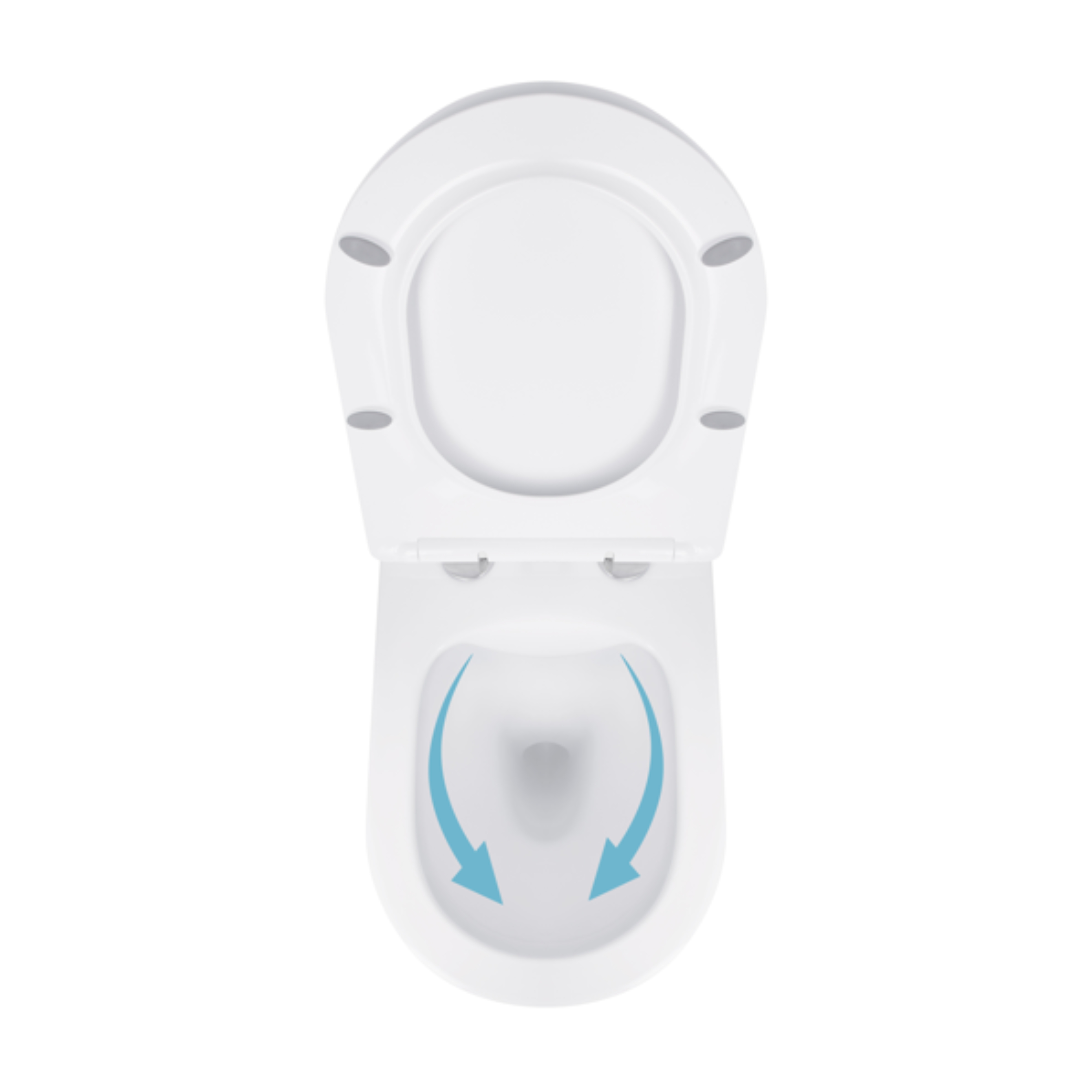 Унітаз підвісний Qtap Jay безобідковий з сідінням Soft-close QT07335176W