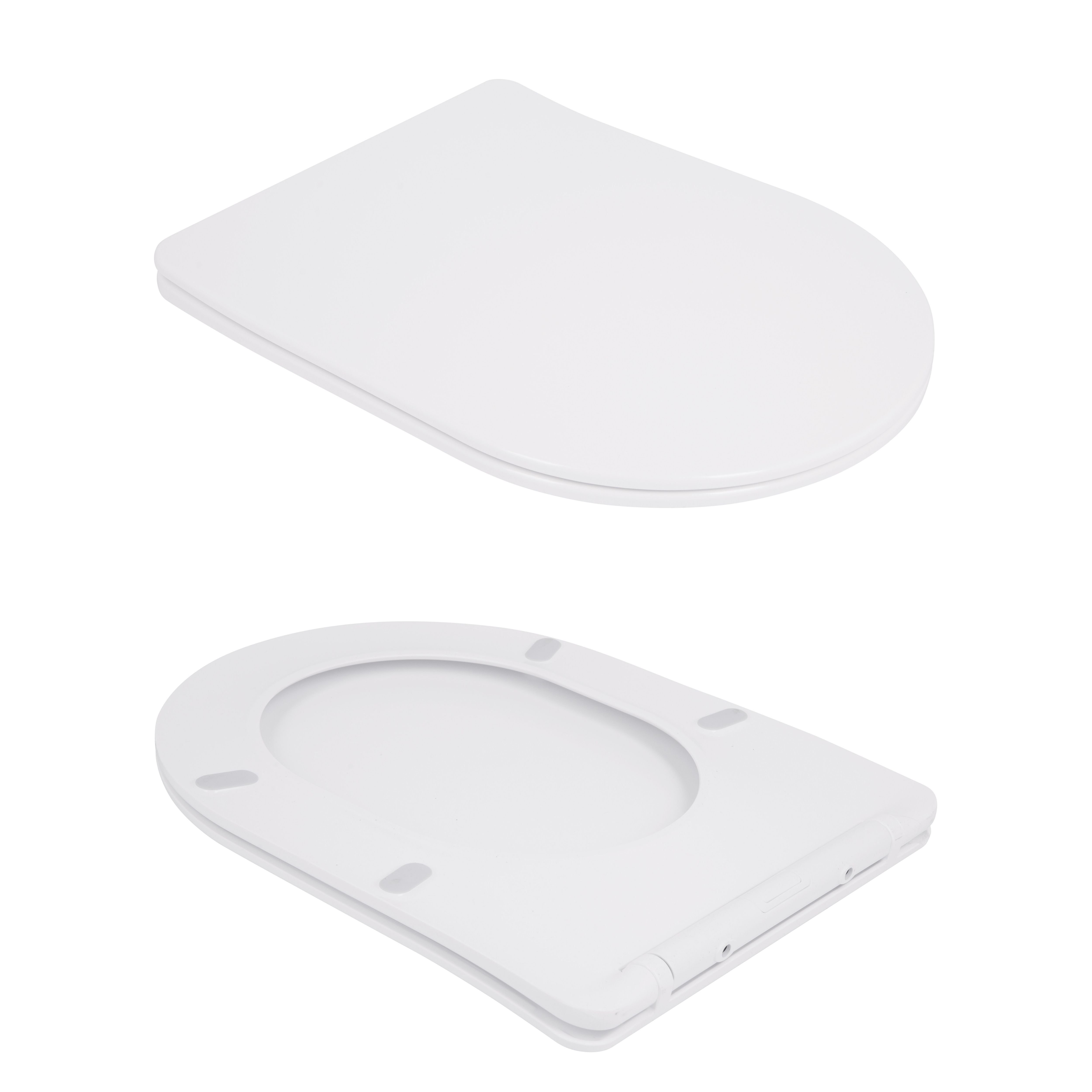 Унітаз-компакт Qtap Robin Ultra Quiet безободковий з сидінням Soft-close QT13222128AUQ1W