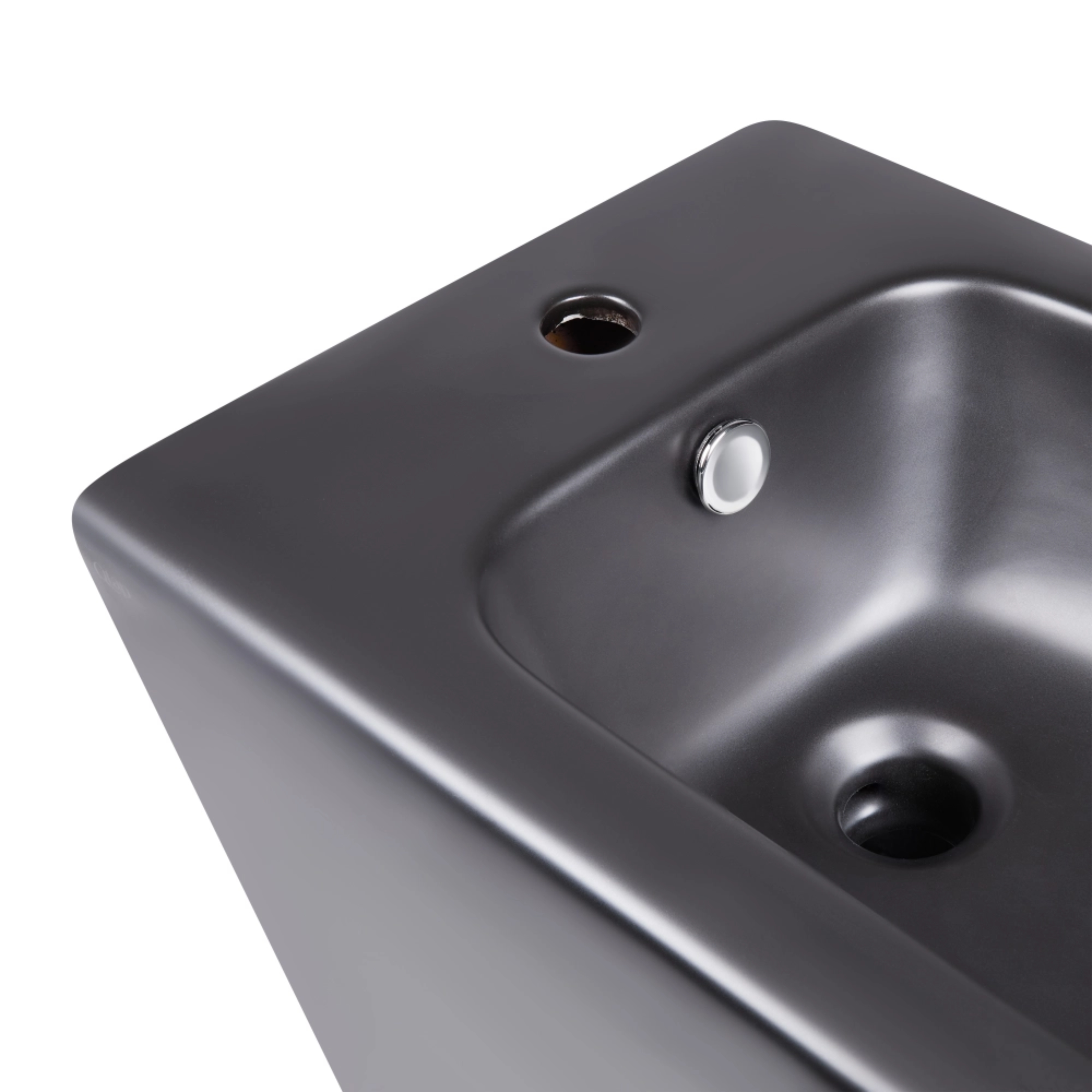 Акційний набір: Унітаз напольний Robin Ultra Quiet QT13226083AMB 660x360x855 Black + Біде напольне Robin QT13442141CMB 565x360x405 Black