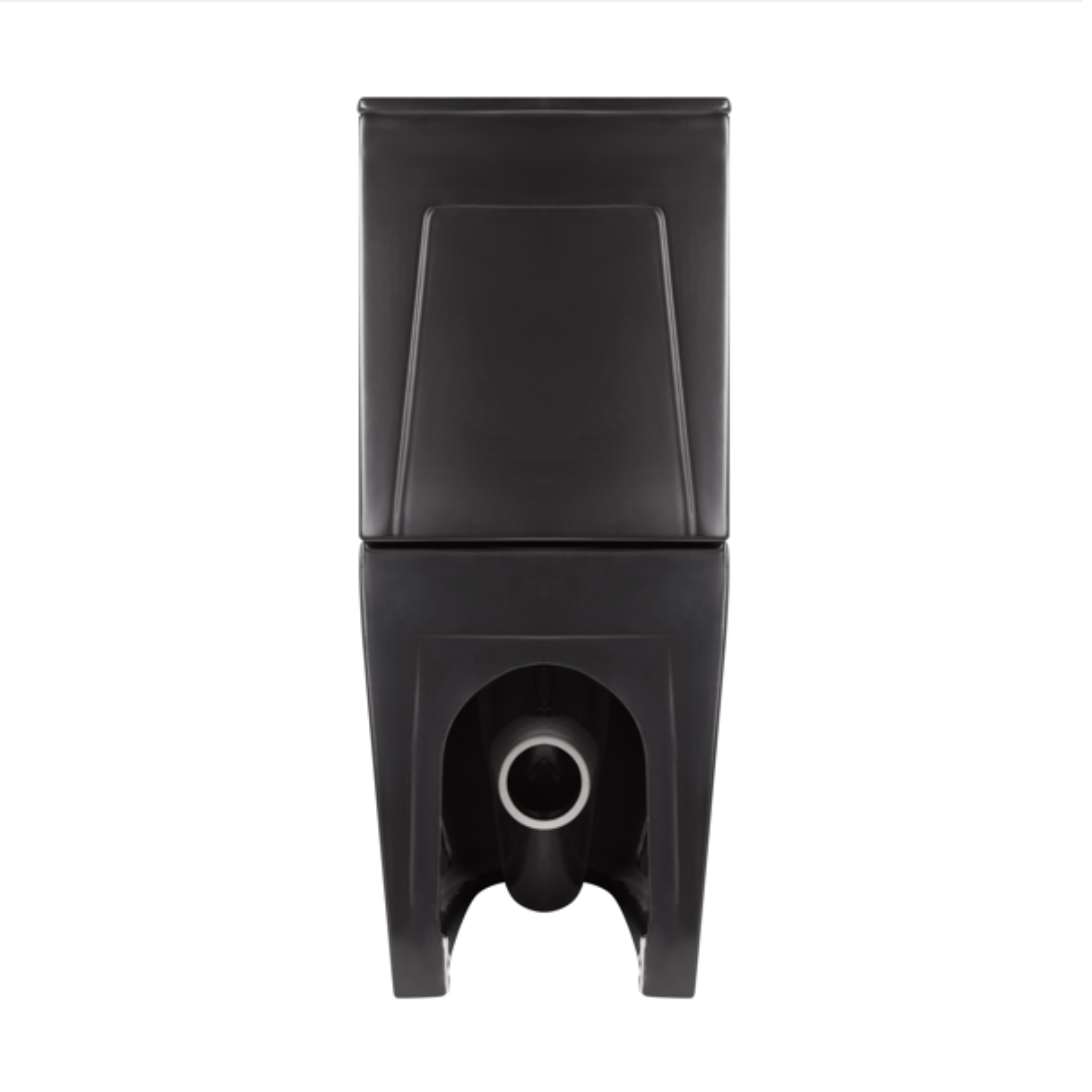 Унітаз підлоговий Qtap Robin Ultra Quiet безобідковий з сидінням Soft-close MATT BLACK QT13226083AMB