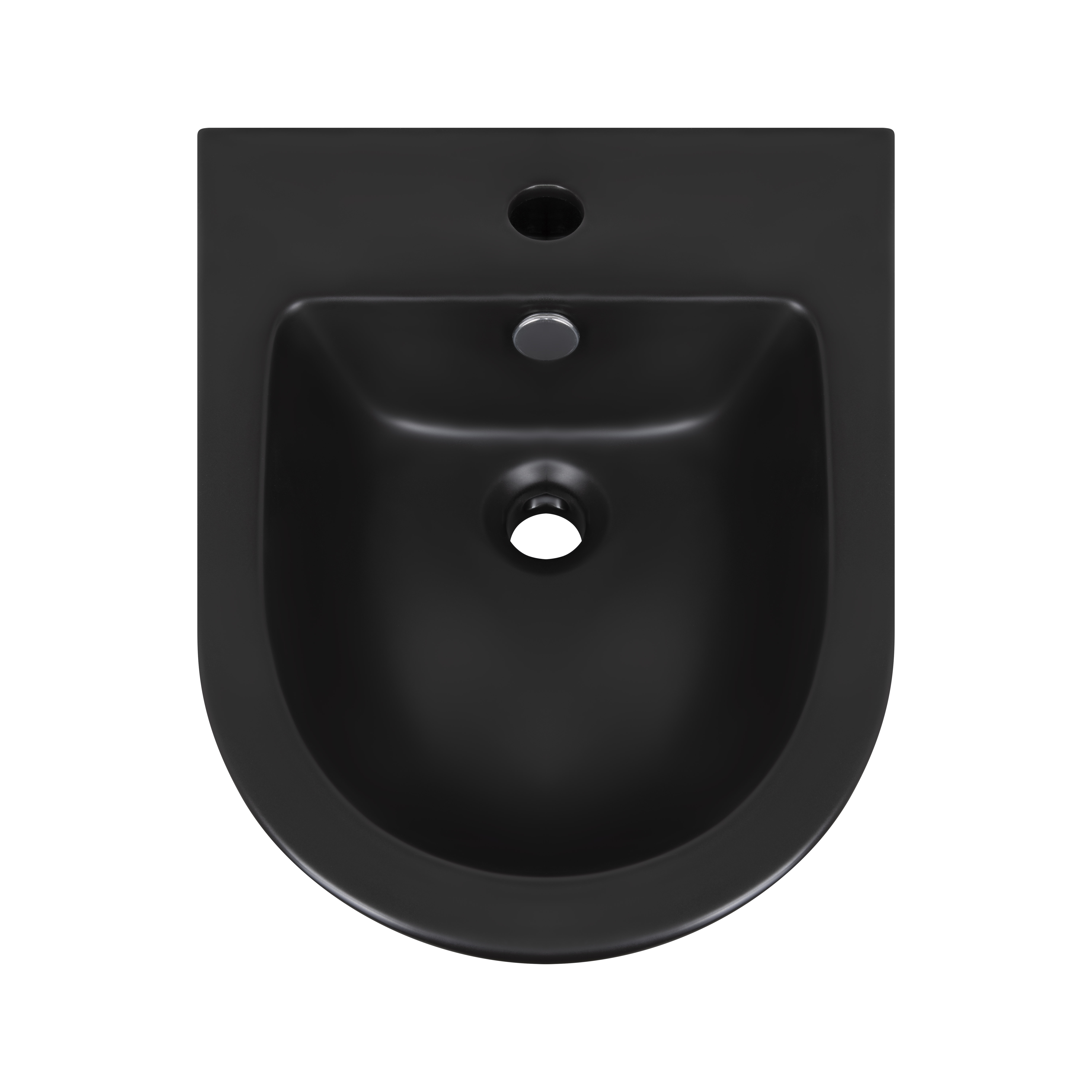 Біде підвісне Qtap Robin 495х370х325 Matt black QT1355046FMB