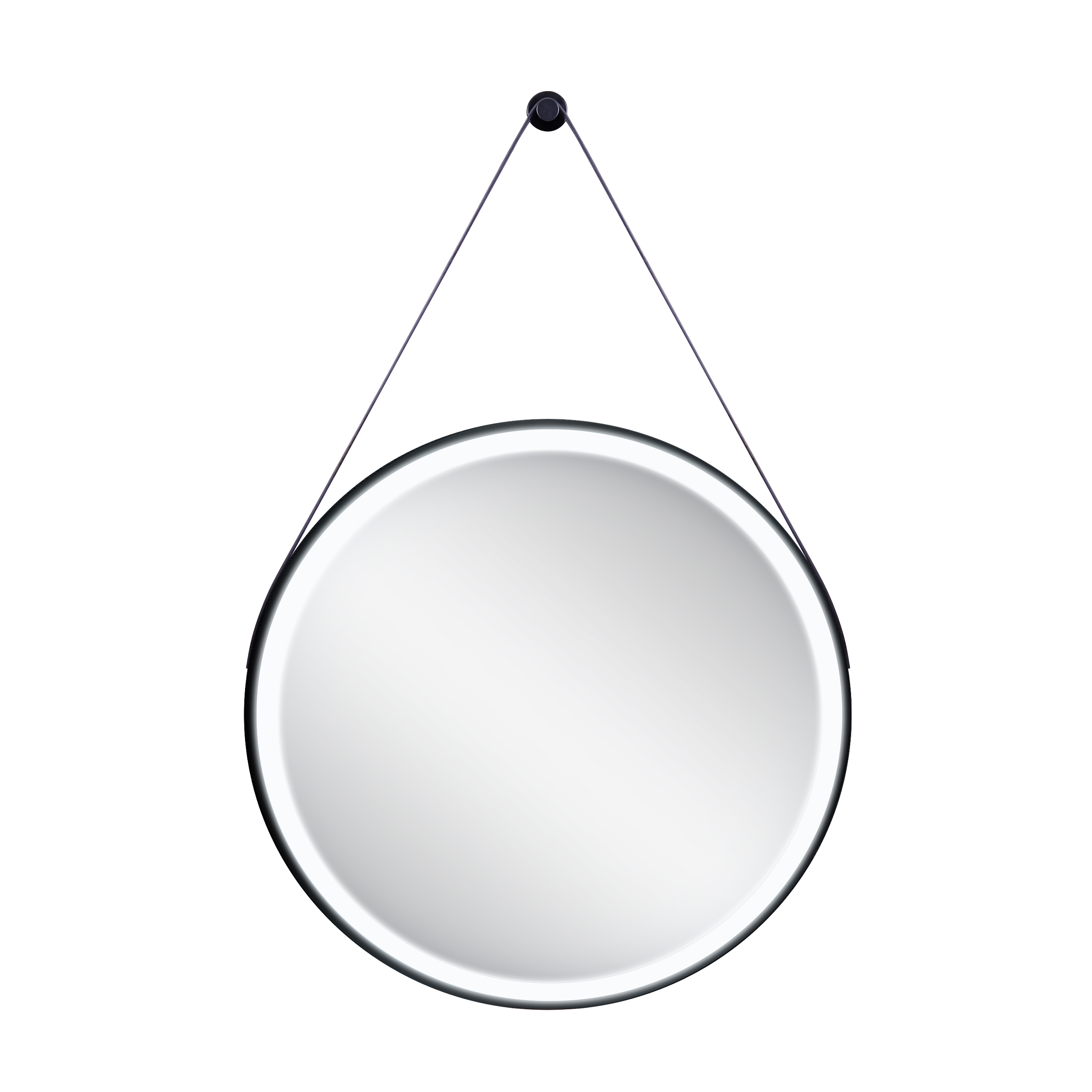 Дзеркало Qtap Robin R600 з LED-підсвічуванням, на ремені QT13786502B