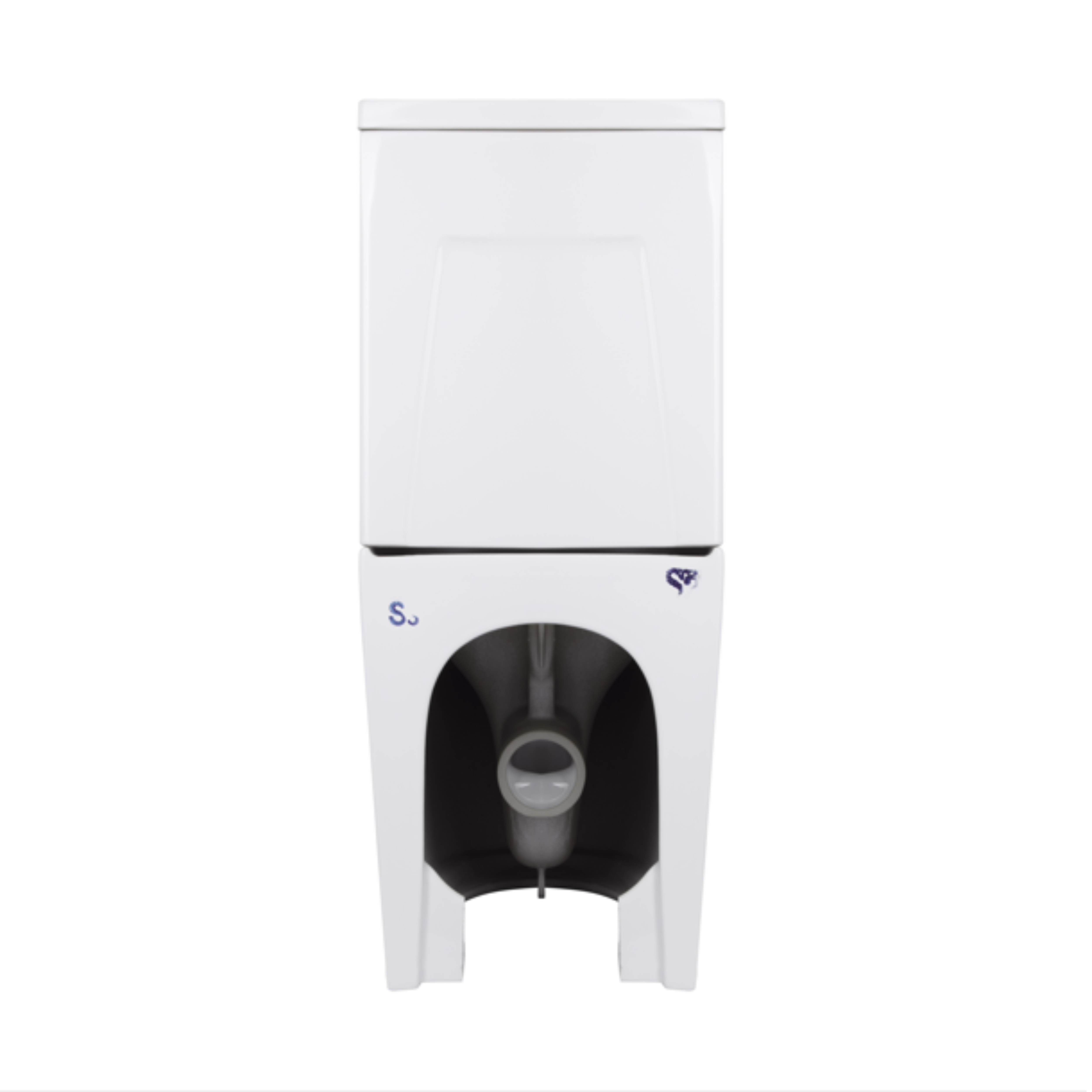 Унітаз-компакт Qtap Scorpio безободковий Ultra Quiet з сидінням Soft-close QT14222125AUQW