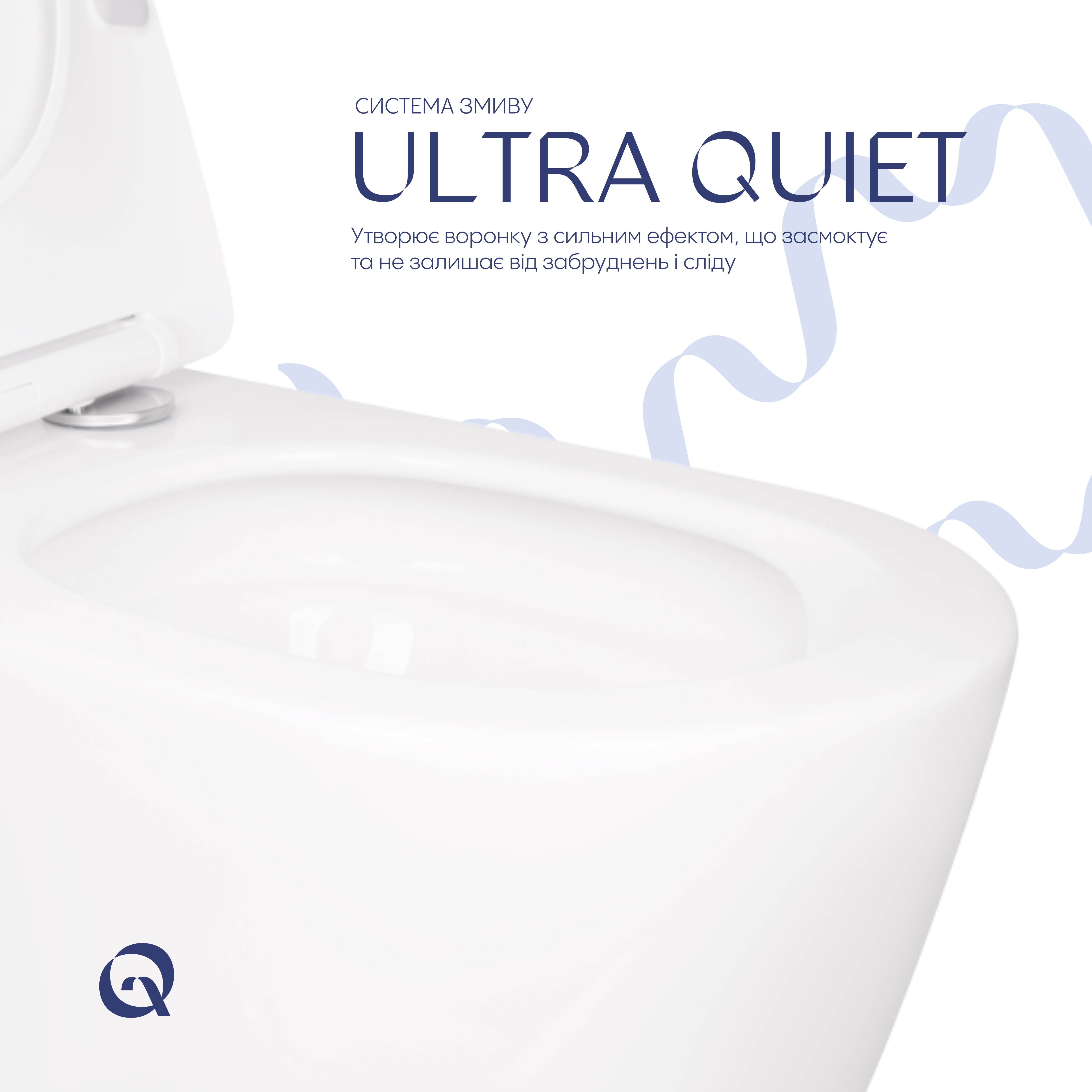 Унітаз підвісний Qtap Scorpio безободковий Ultra Quiet з сидінням Soft-close QT14332380AW